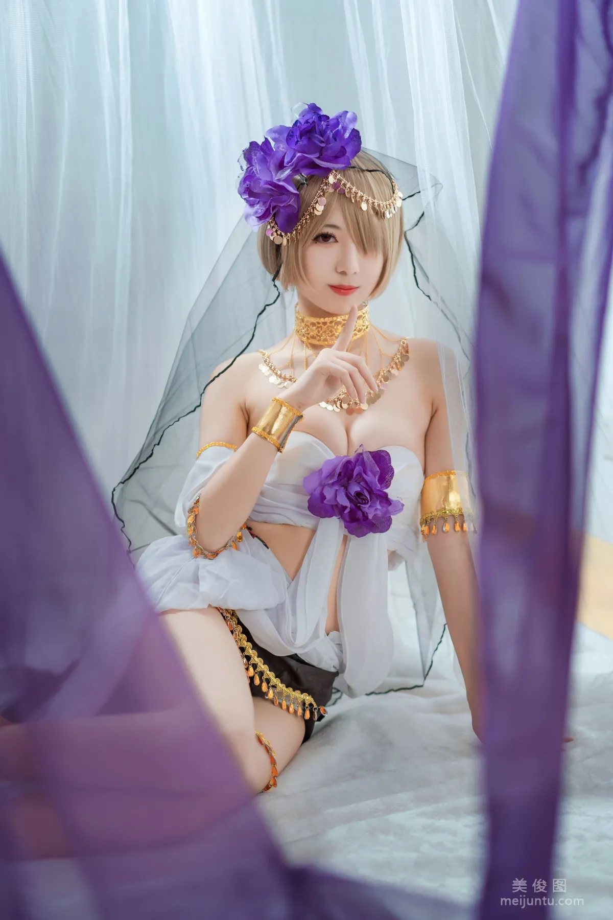 [美女Coser] 弥音音ww 《舞娘》 写真集10