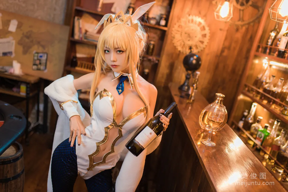 美女Coser水淼aqua 《白槍呆》 寫真集 10