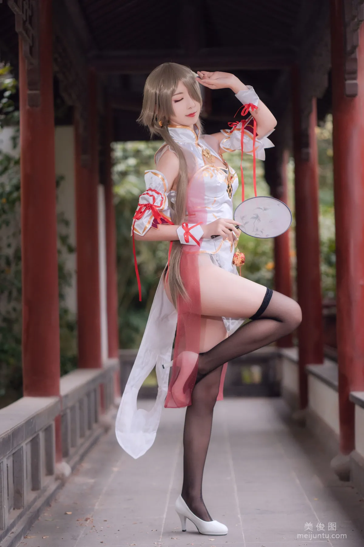 [美女Coser] 彌音音ww 《浣溪沙》 寫真集 11