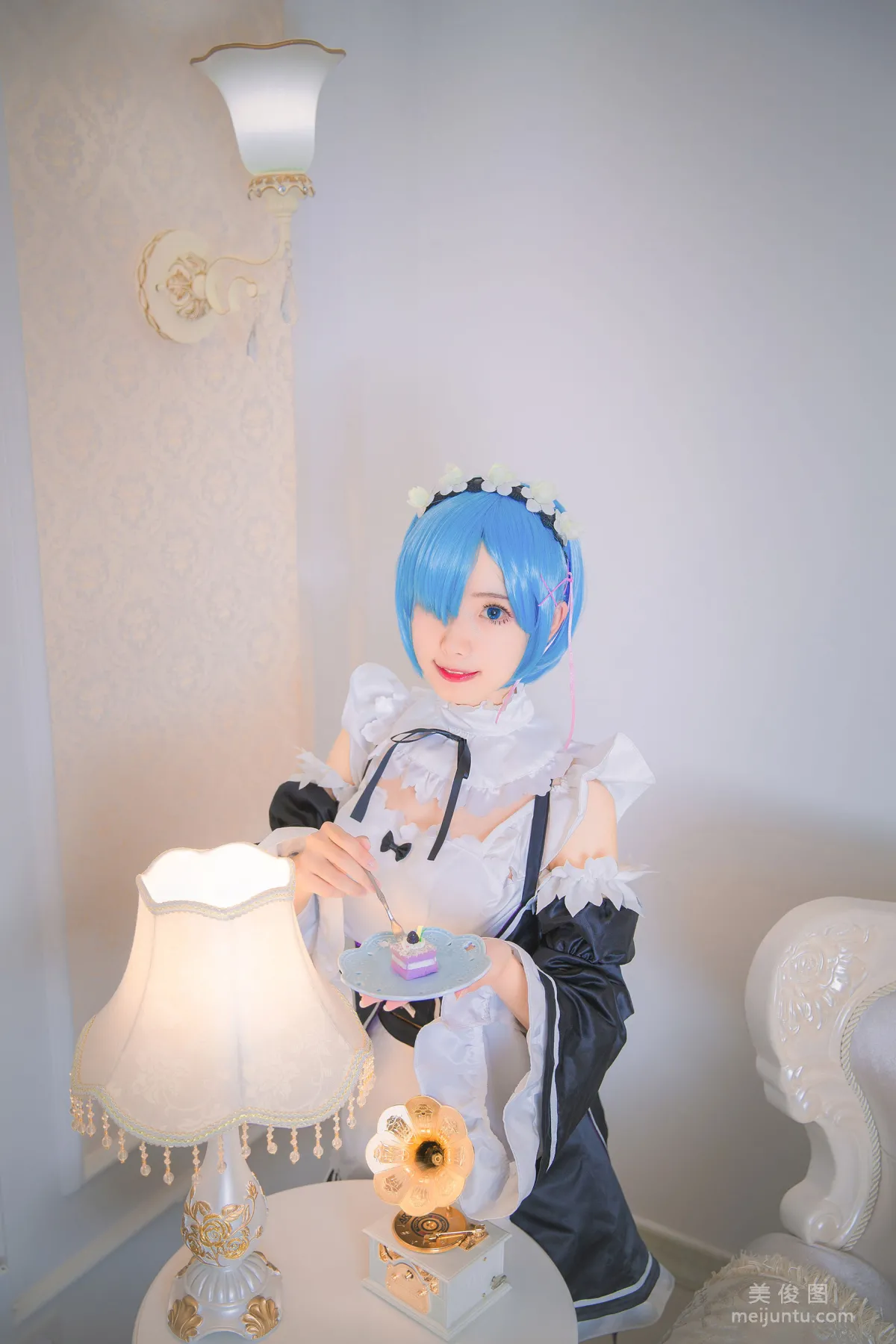 [美女Coser] 小野妹子w 《Ram Rem（拉姆，雷姆）》 寫真集 12