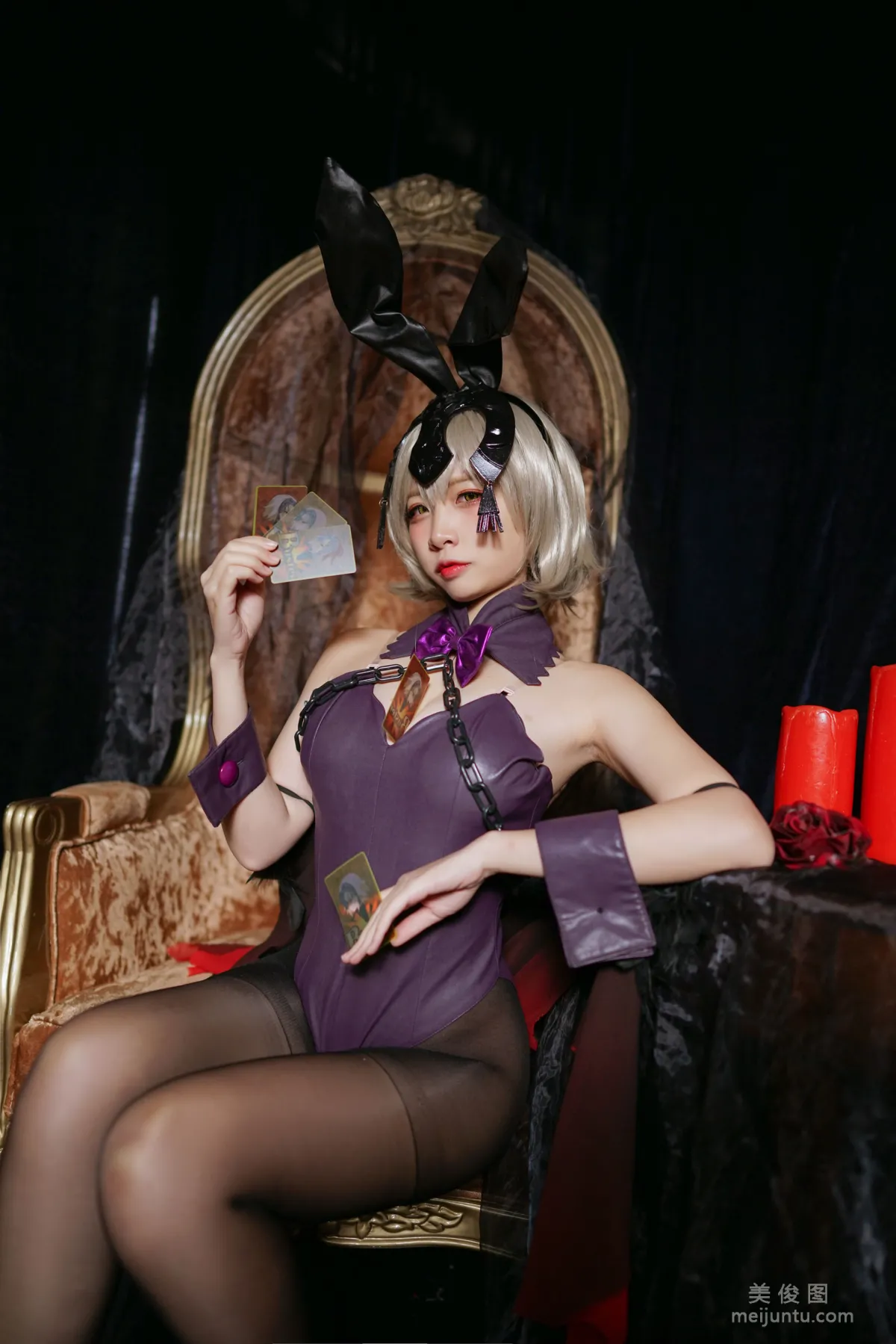 二佐Nisa 《Fate黑贞兔女郎》 写真集4