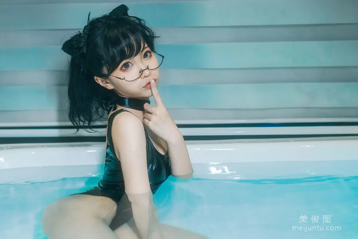 [美女Coser] 蠢沫沫 《猫耳死库水》 写真集36