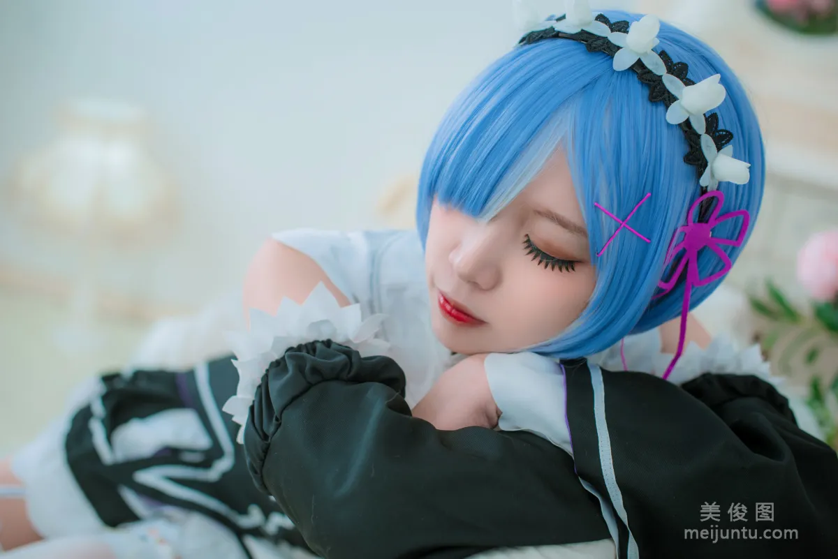 网红Coser二佐Nisa 《蕾姆女仆》 写真集16