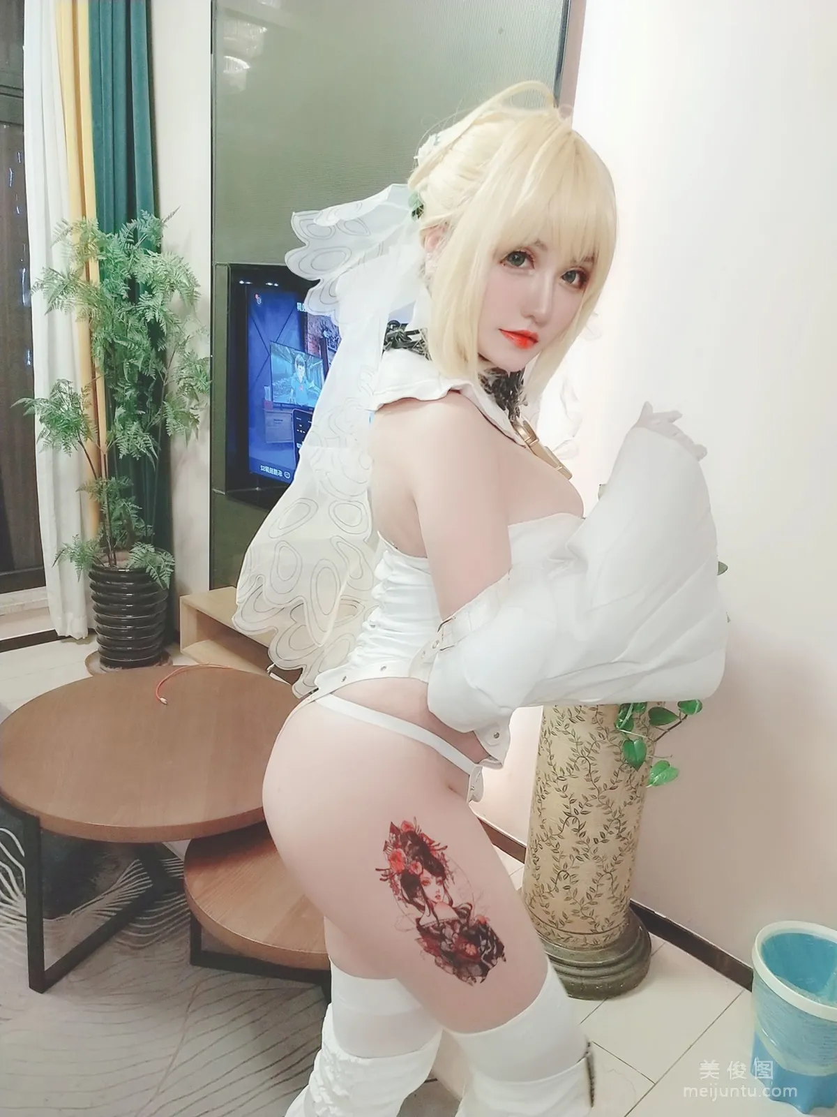 夏鴿鴿不想起床 《尼祿花嫁》 寫真集 18