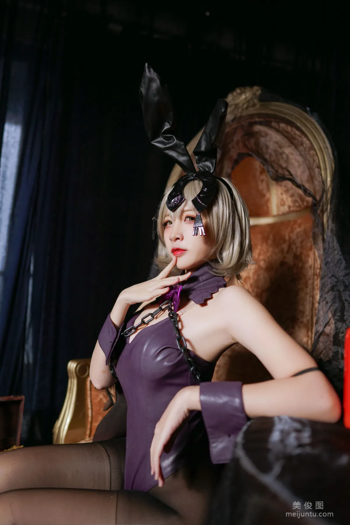 二佐Nisa 《Fate黑贞兔女郎》 写真集3