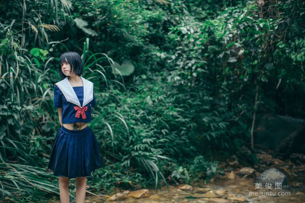 [美女Coser] 小野妹子w 《小溪》 写真集9