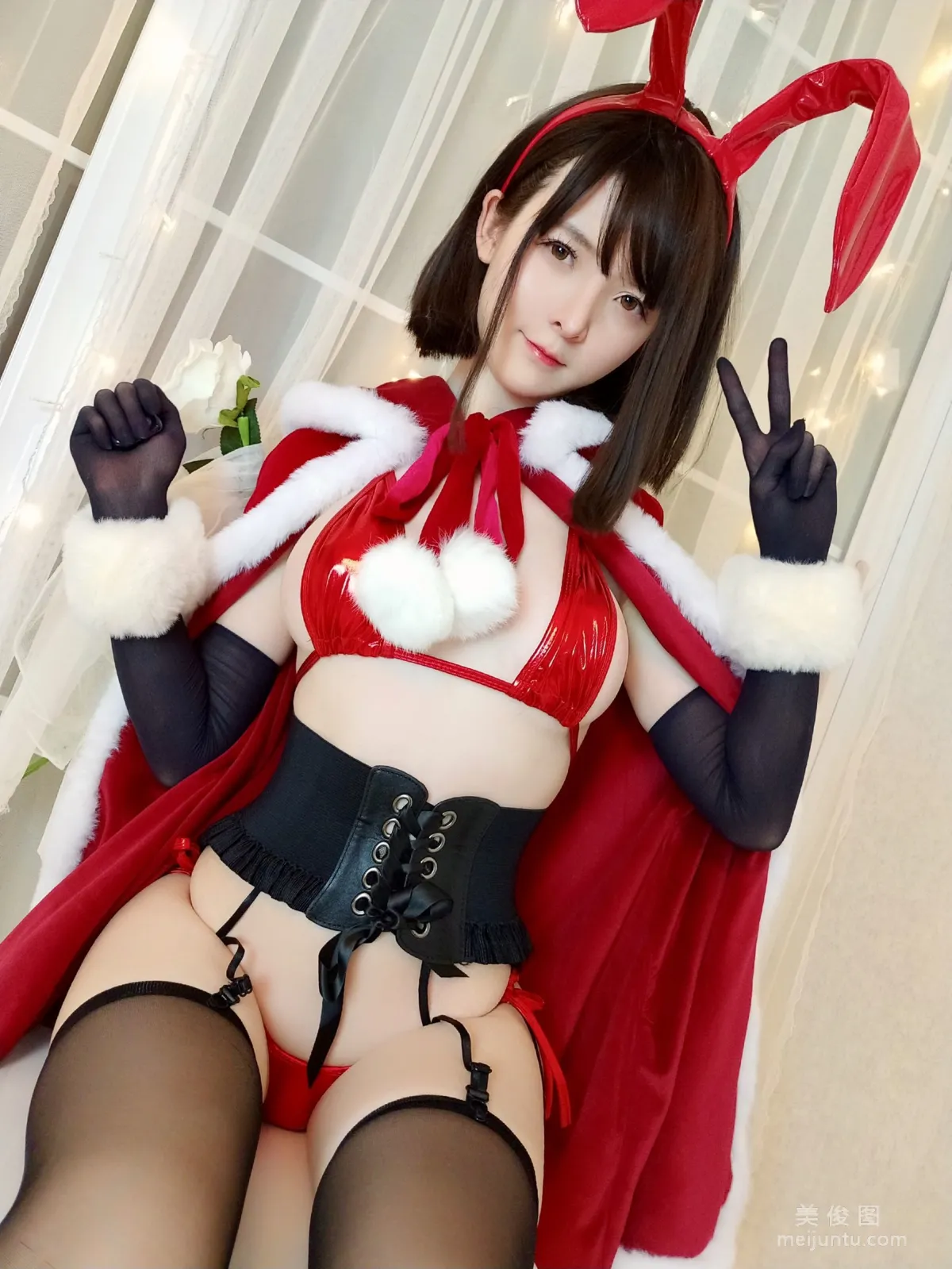 [網紅Coser] 一小央澤 《聖誕兔》 寫真集 22