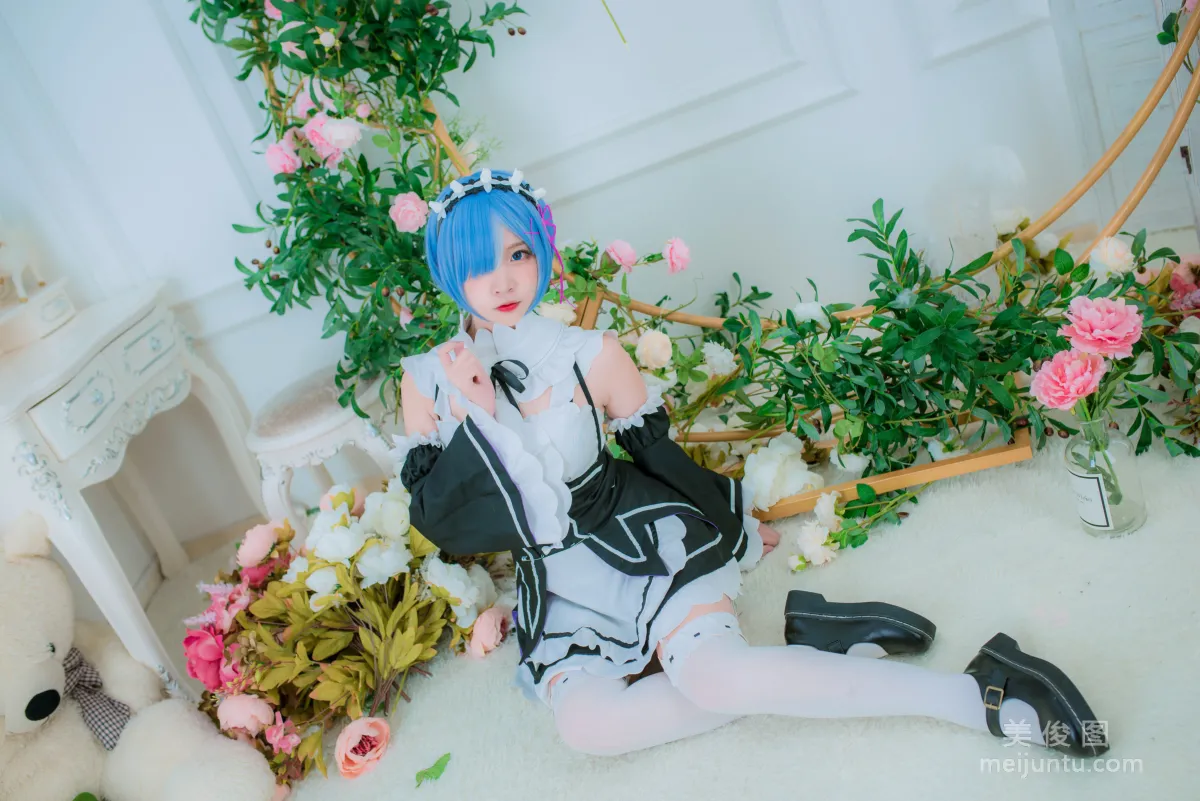 网红Coser二佐Nisa 《蕾姆女仆》 写真集25
