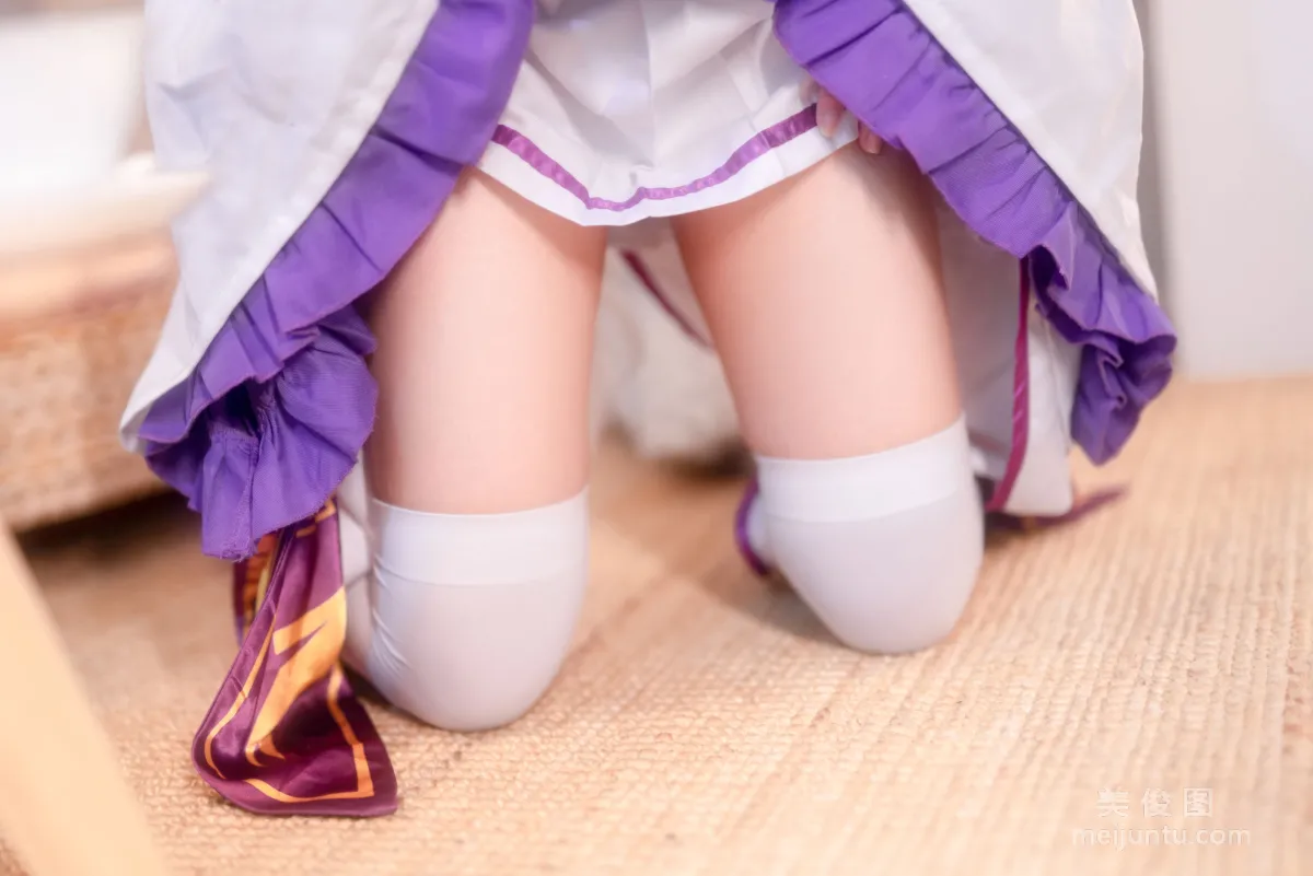 [美女Coser] 蠢沫沫 《艾米利亚》 写真集28