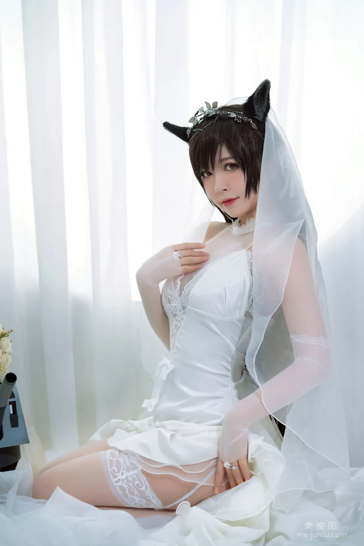 [美女Coser] 半半子 《愛宕花嫁》 寫真集 5