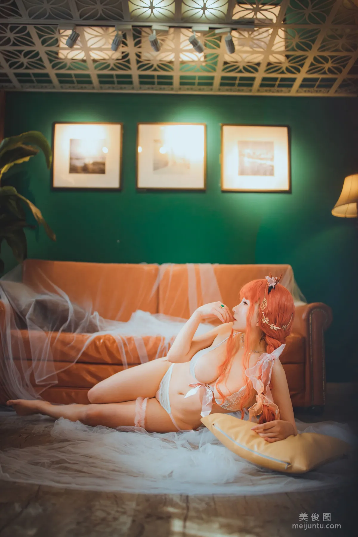 [美女Coser] 从从从从鸾 《法式内衣》 写真集7