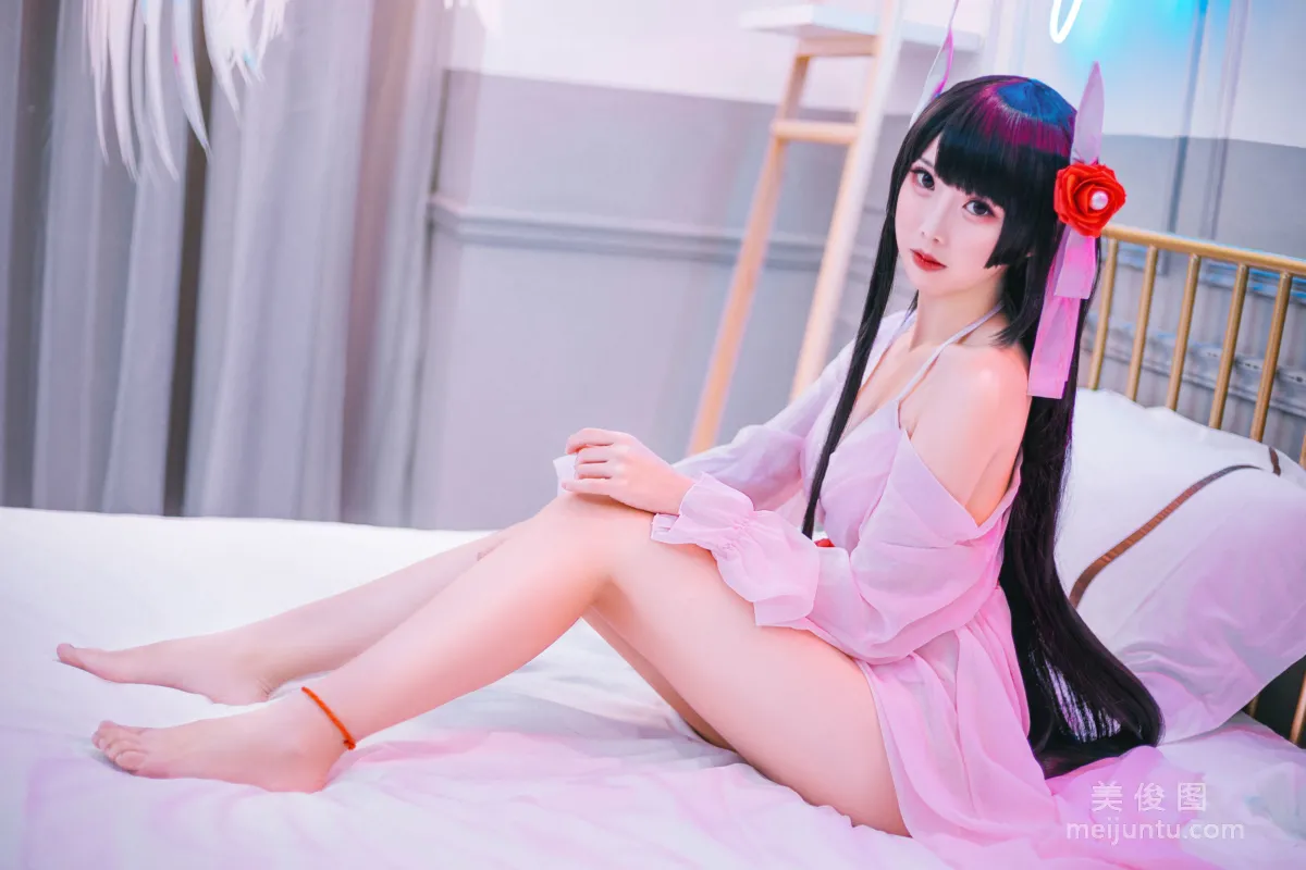 [美女Coser] 面餅仙兒 《鲟睡衣》 寫真集 3