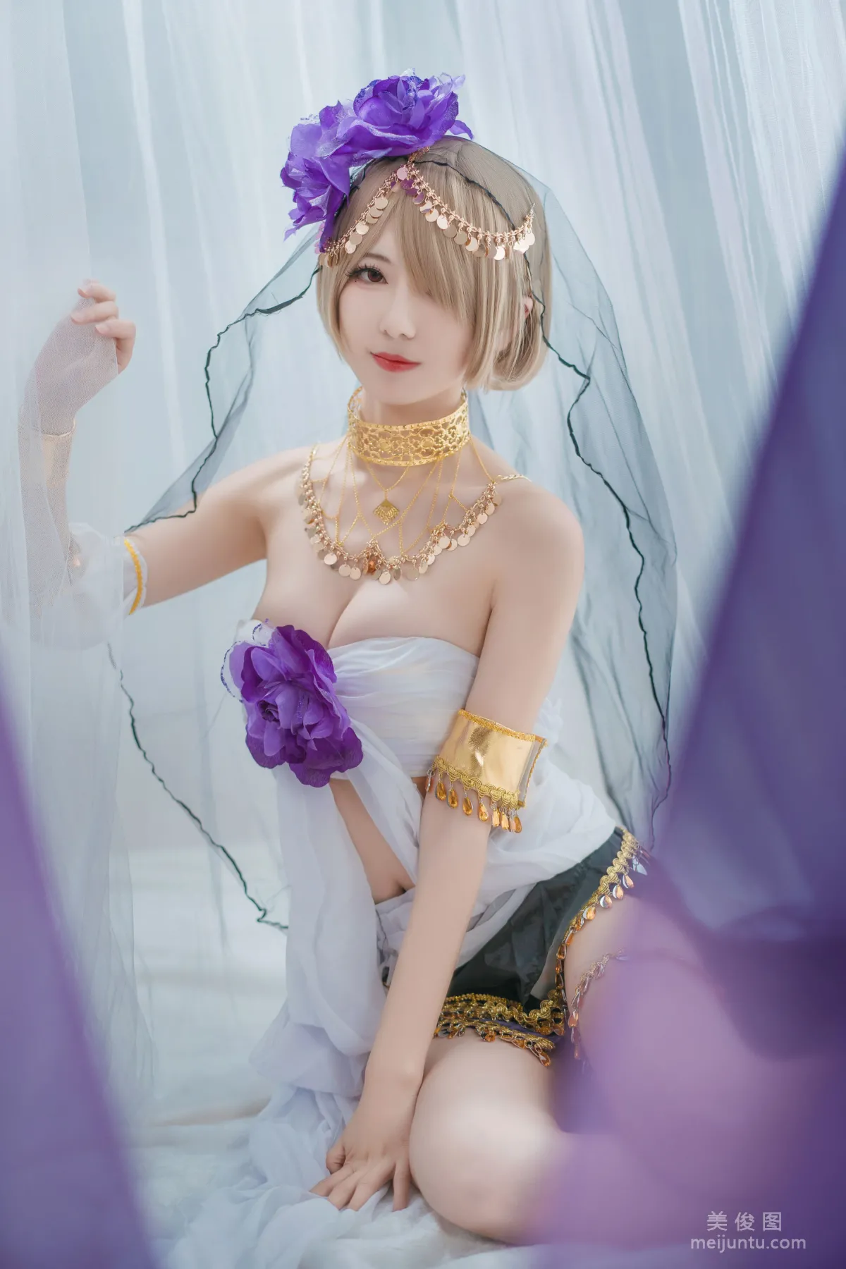 [美女Coser] 弥音音ww 《舞娘》 写真集1