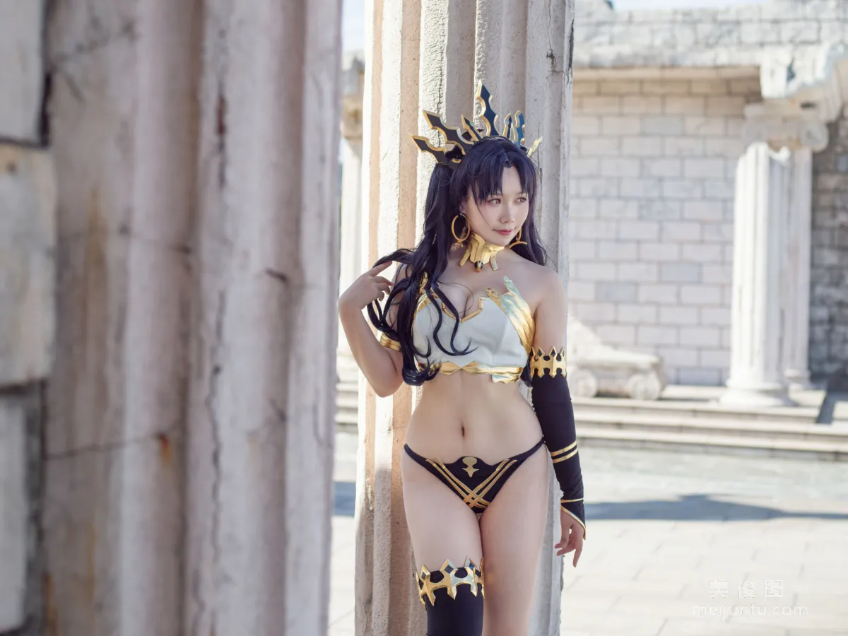 [美女Coser] 麻花麻花酱 《伊什塔尔》 写真集3
