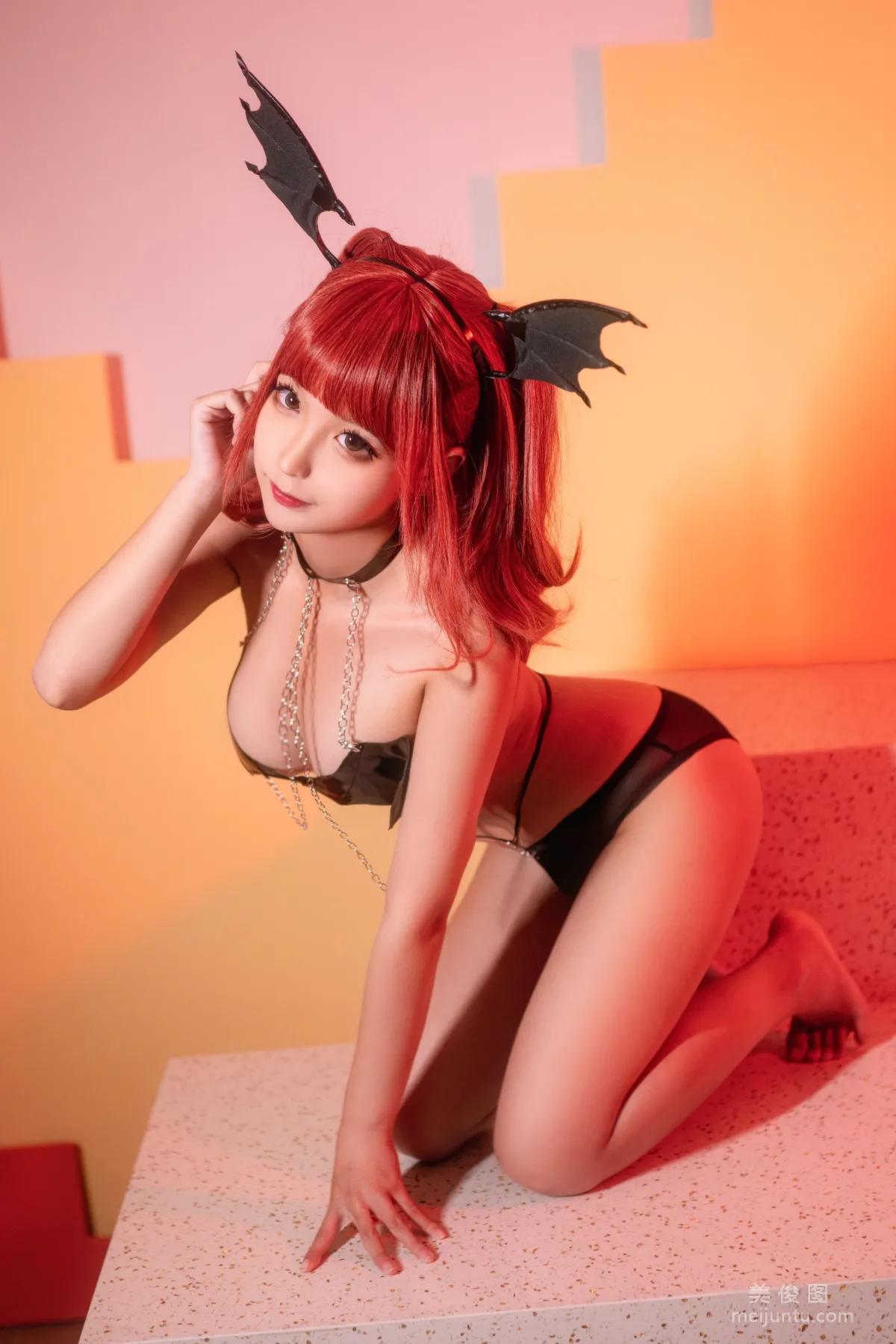 [美女Coser] 蠢沫沫 《恶魔》 写真集6