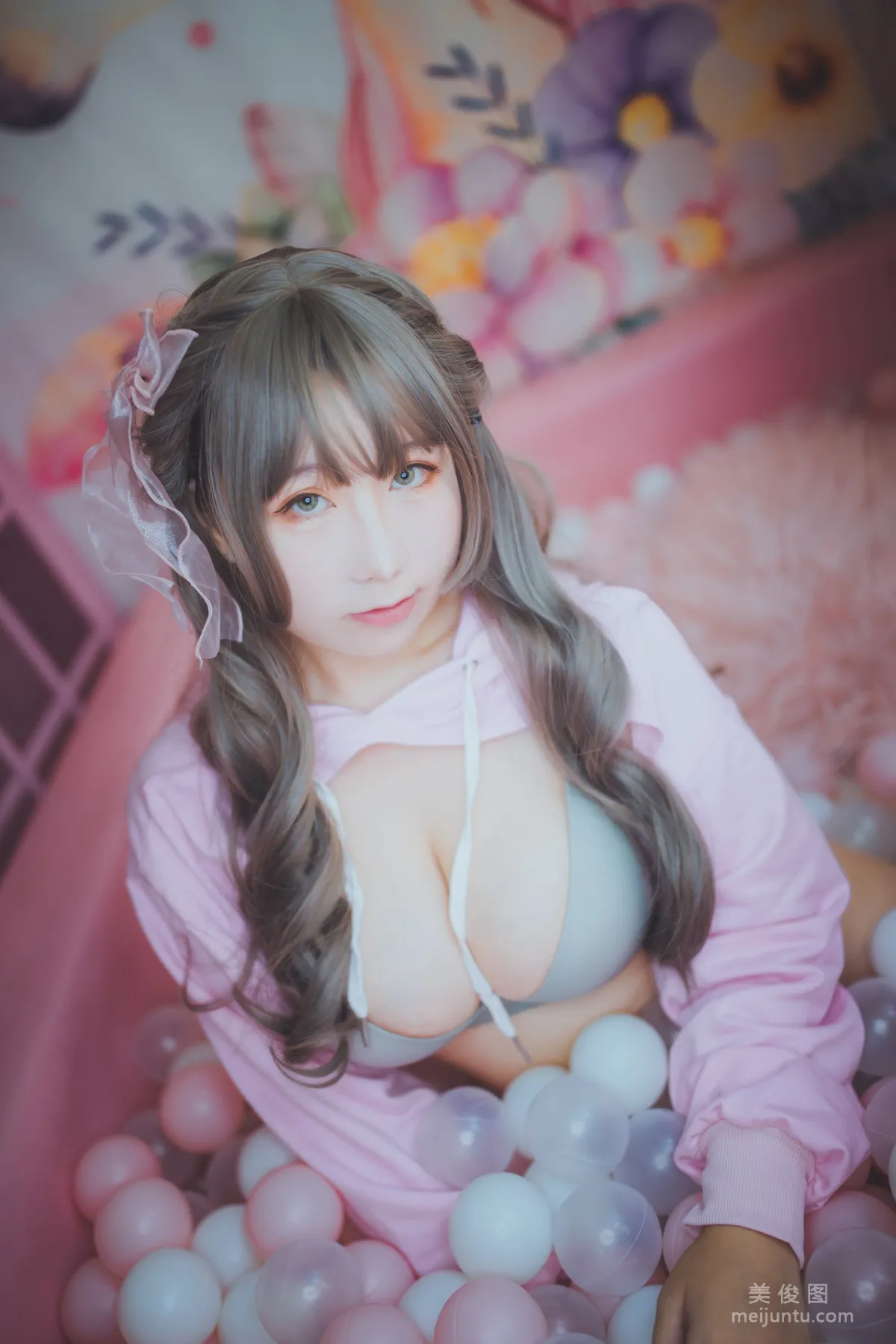 [美女Coser] 从从从从鸾 《海洋球》 写真集48