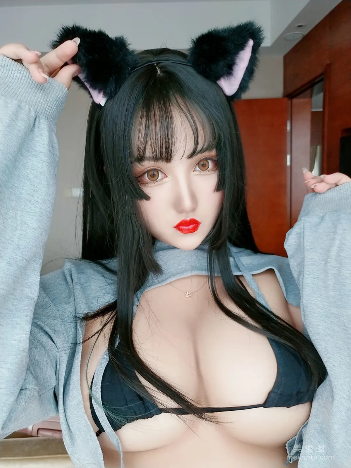 夏鸽鸽不想起床 《猫耳》 写真集37