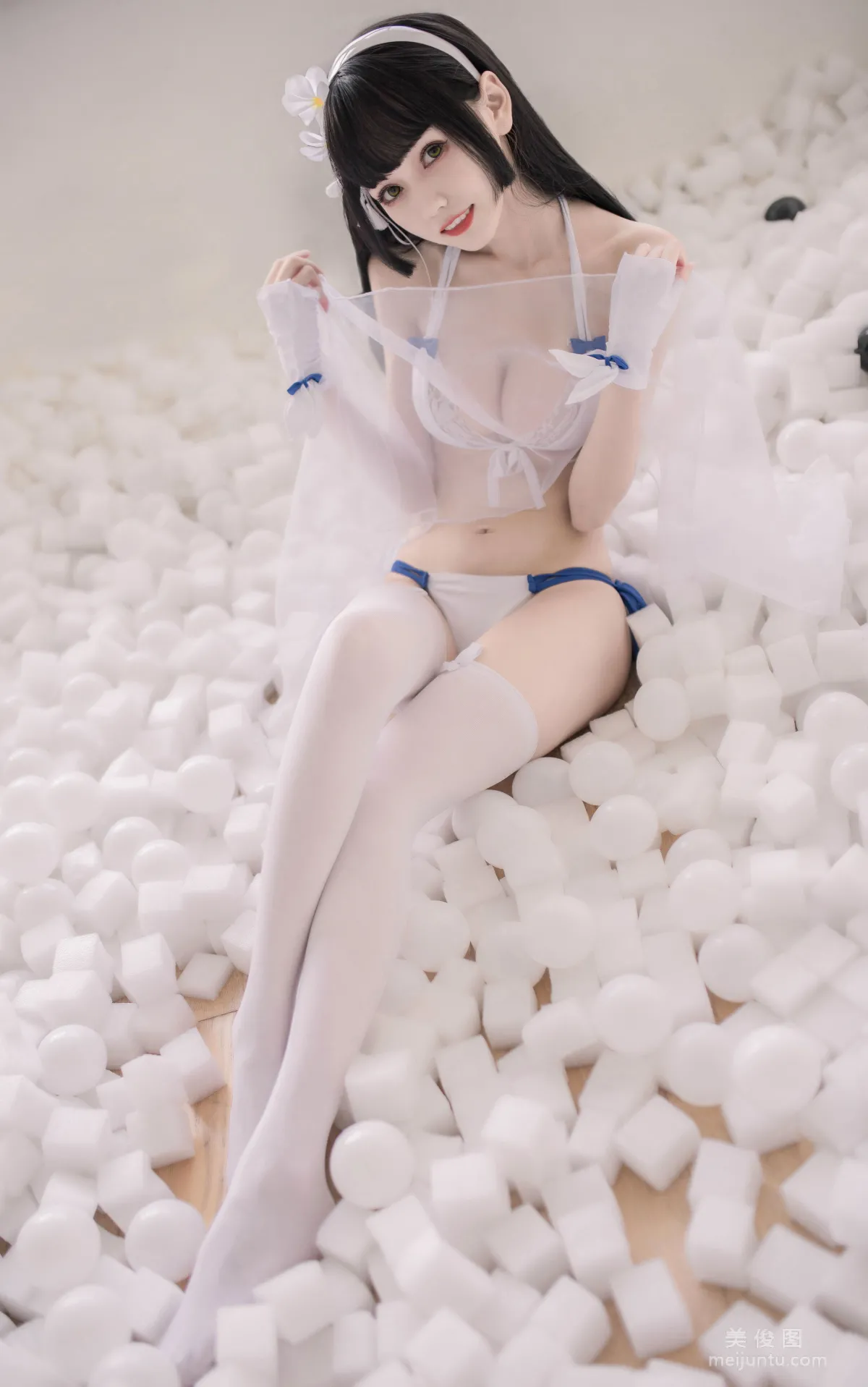 [美女Coser] 小妖精你的負卿 《95泳裝》 寫真集 12