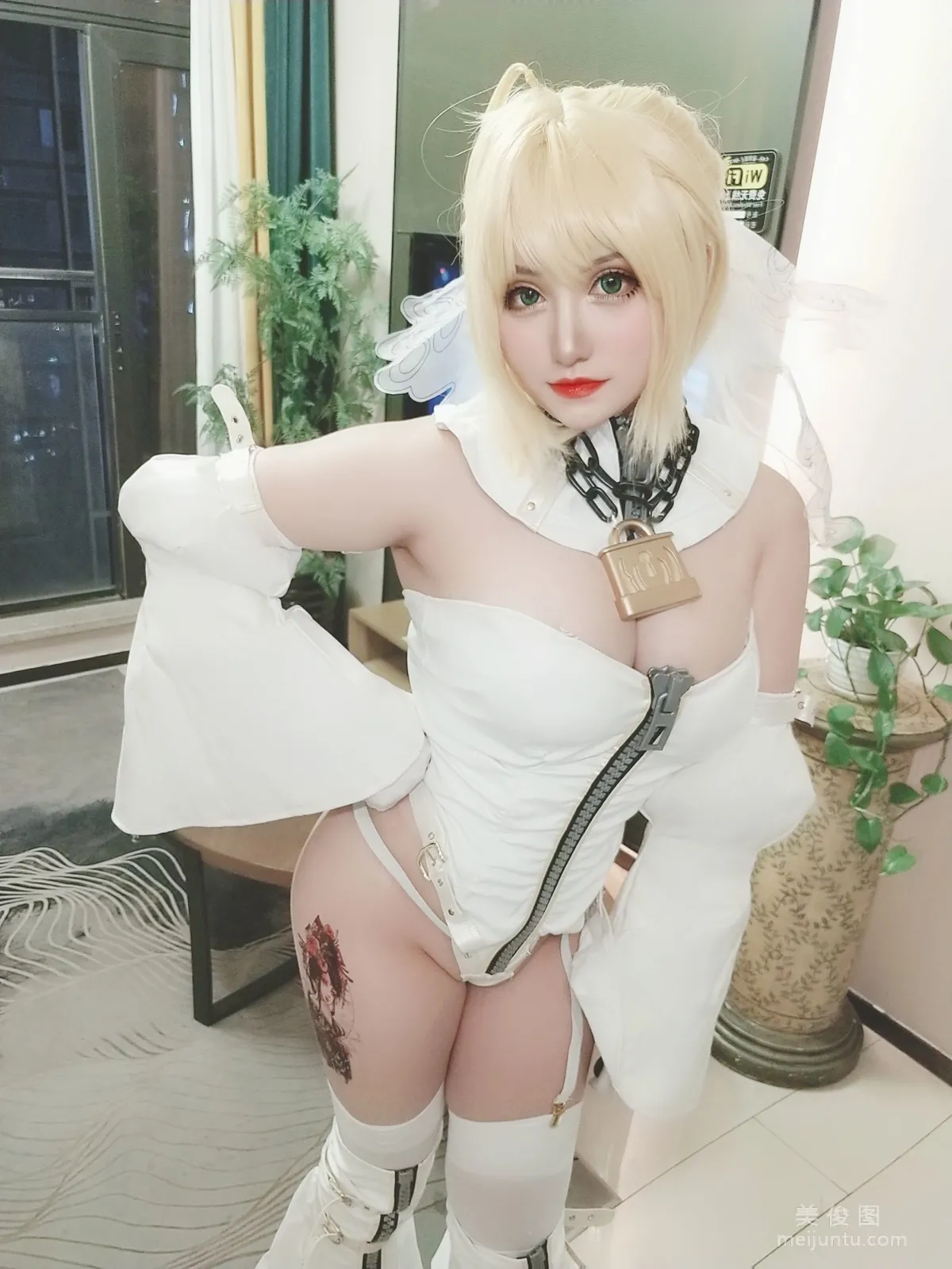 夏鴿鴿不想起床 《尼祿花嫁》 寫真集 13