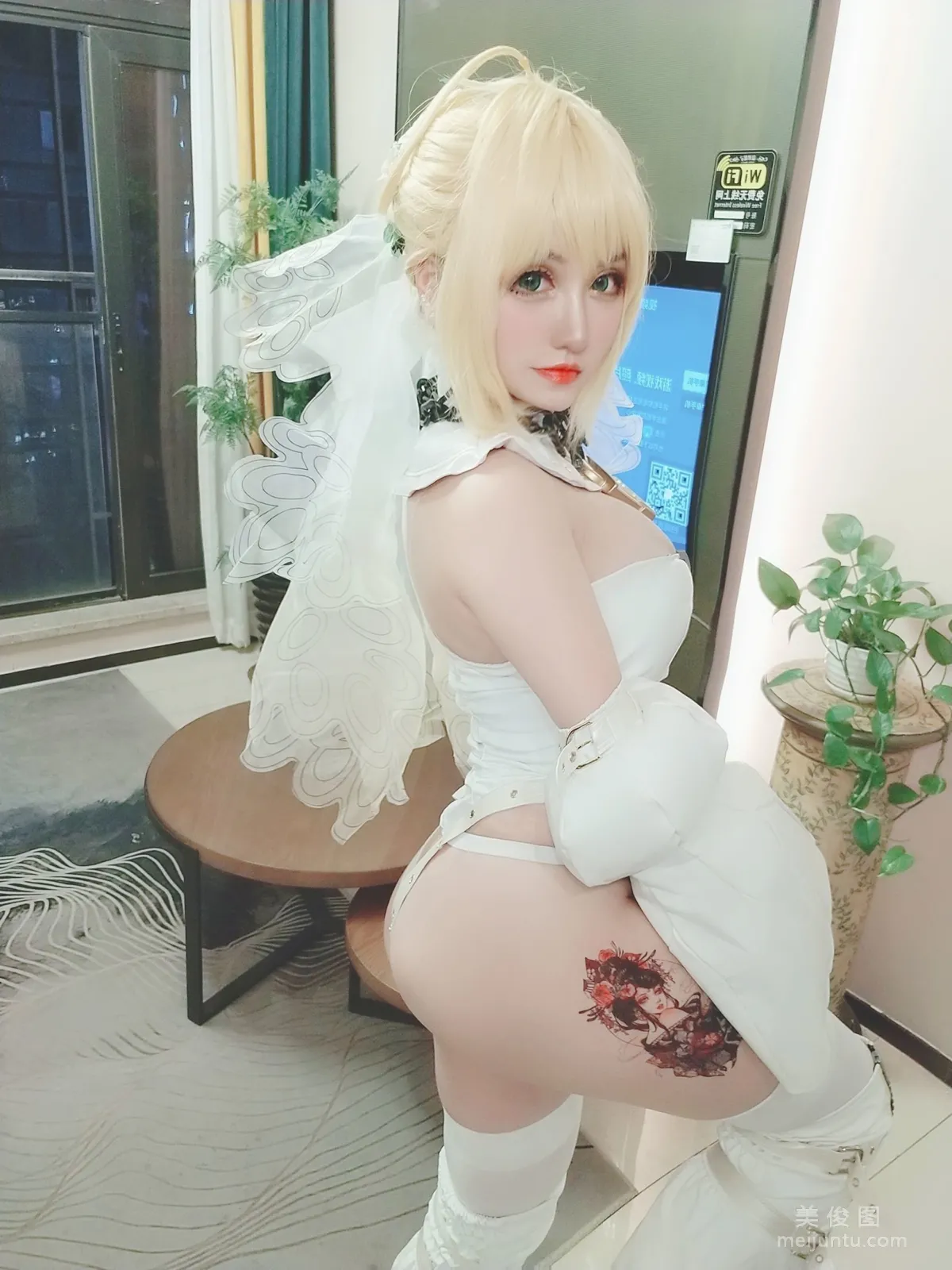 夏鴿鴿不想起床 《尼祿花嫁》 寫真集 4