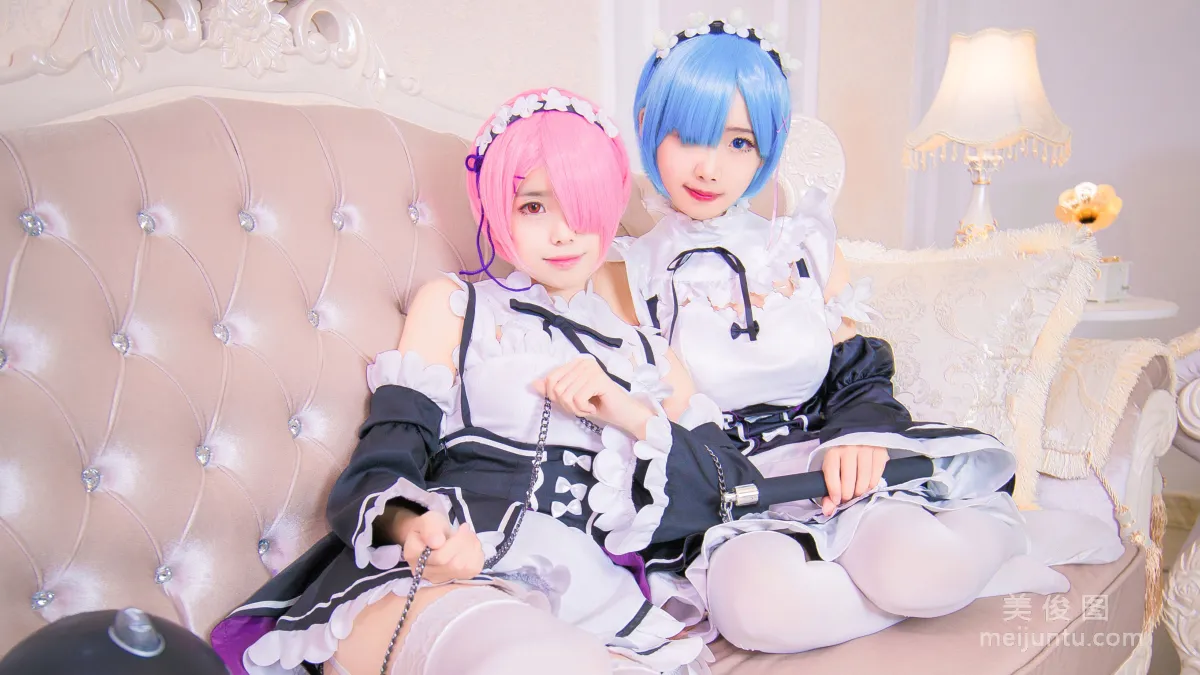[美女Coser] 小野妹子w 《Ram Rem（拉姆，雷姆）》 寫真集 22