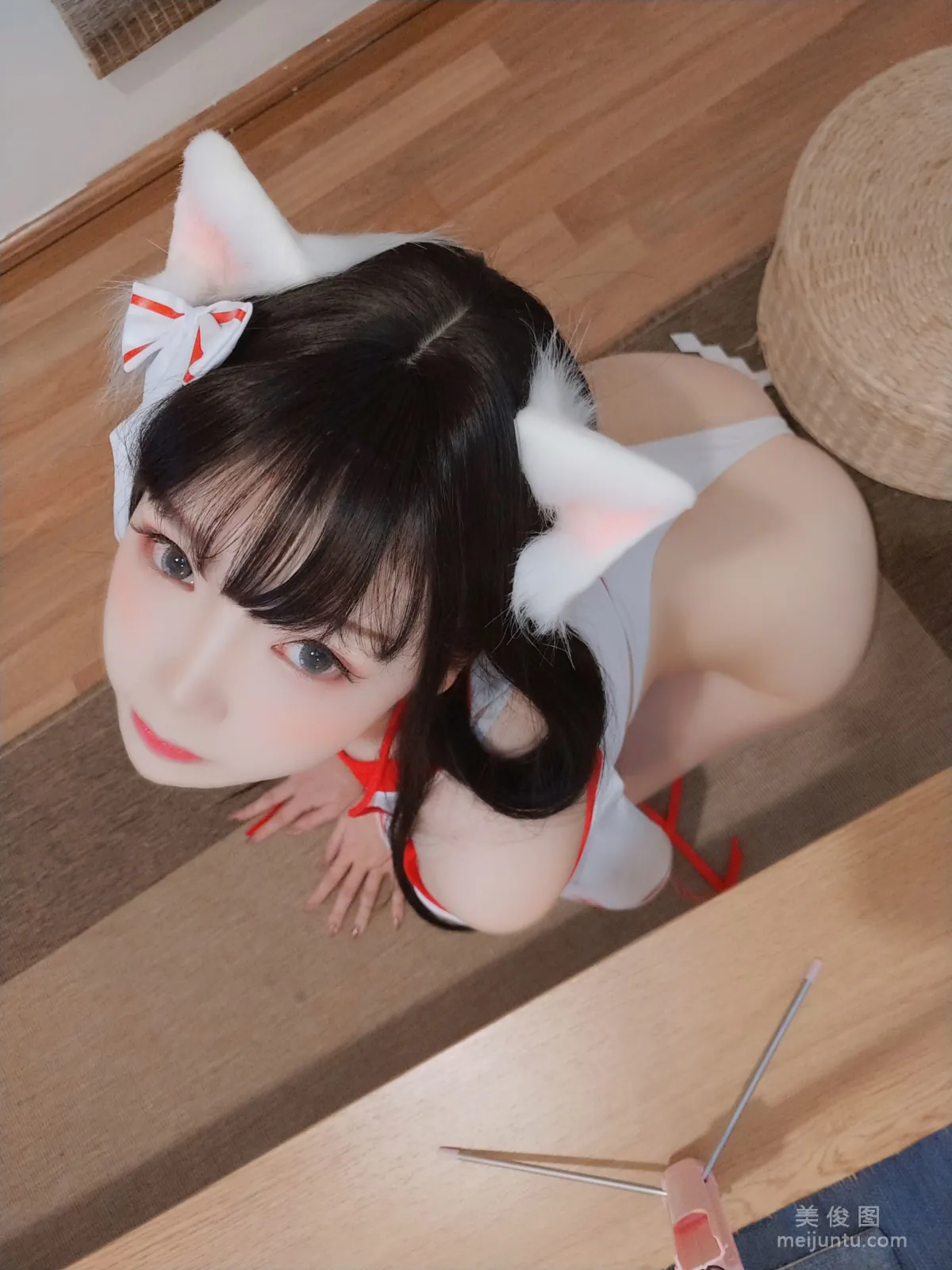 [美女Coser] 雪晴Astra 《神社の貓》 寫真集 55