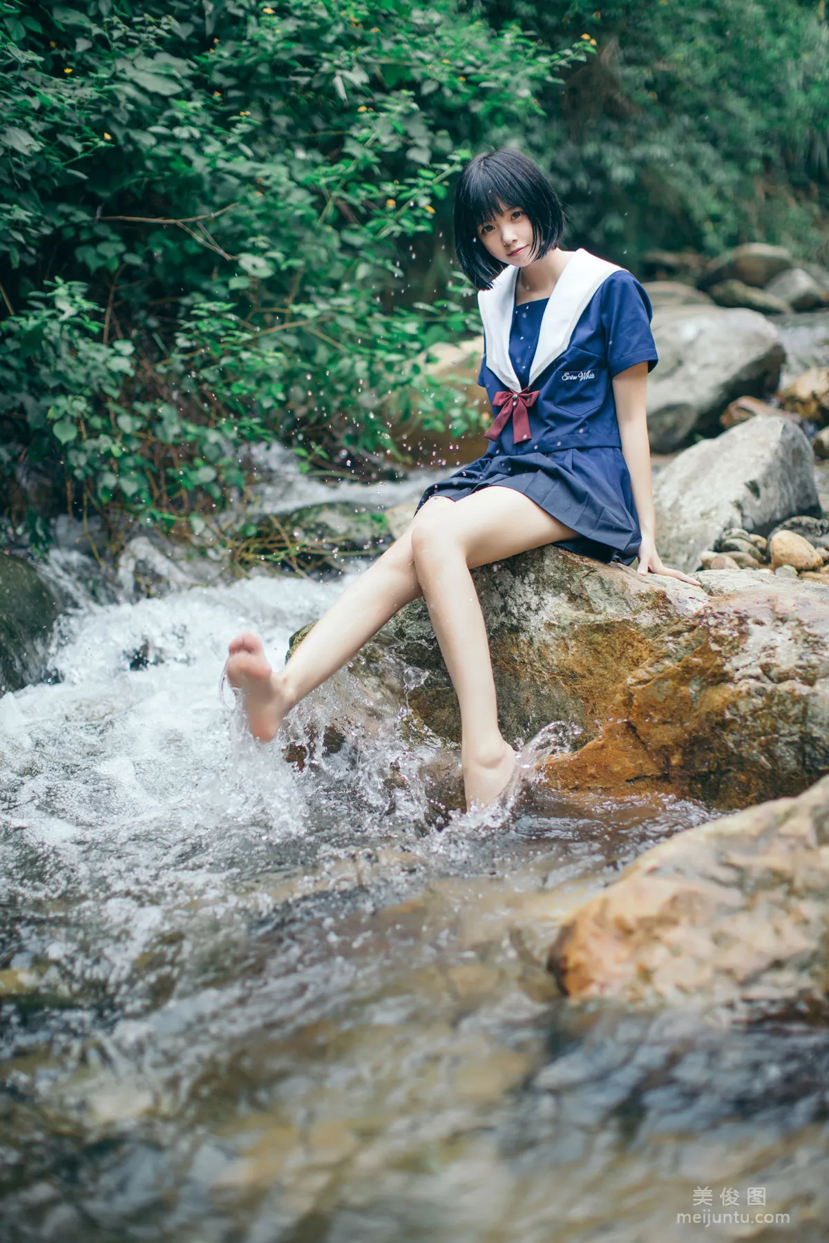 [美女Coser] 小野妹子w 《小溪》 写真集5