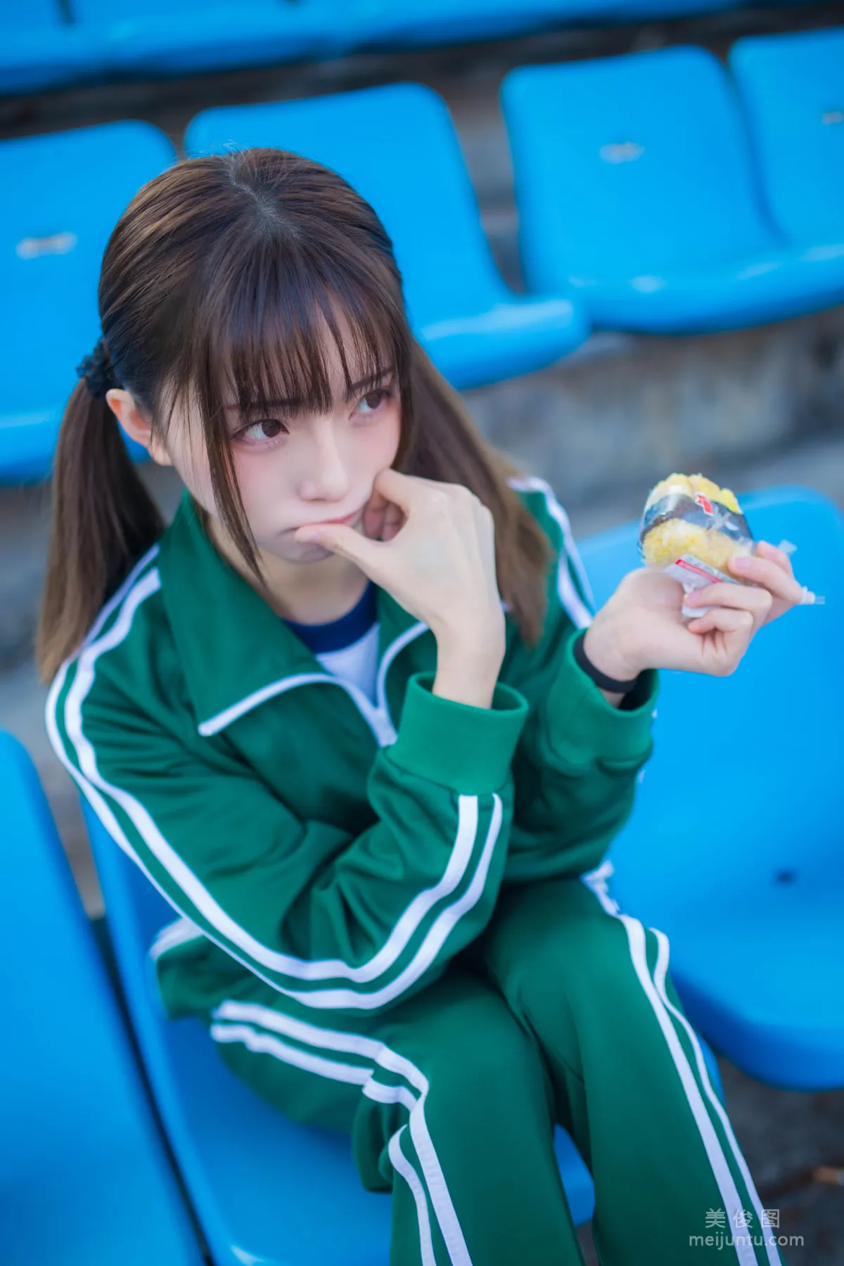 Kitaro_绮太郎 《绿色运动服女孩》 写真集6