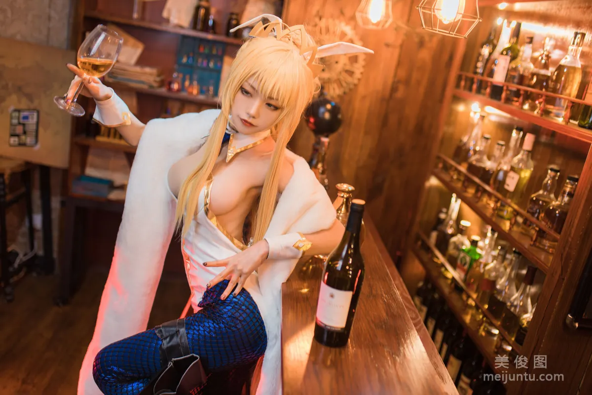 美女Coser水淼aqua 《白槍呆》 寫真集 11