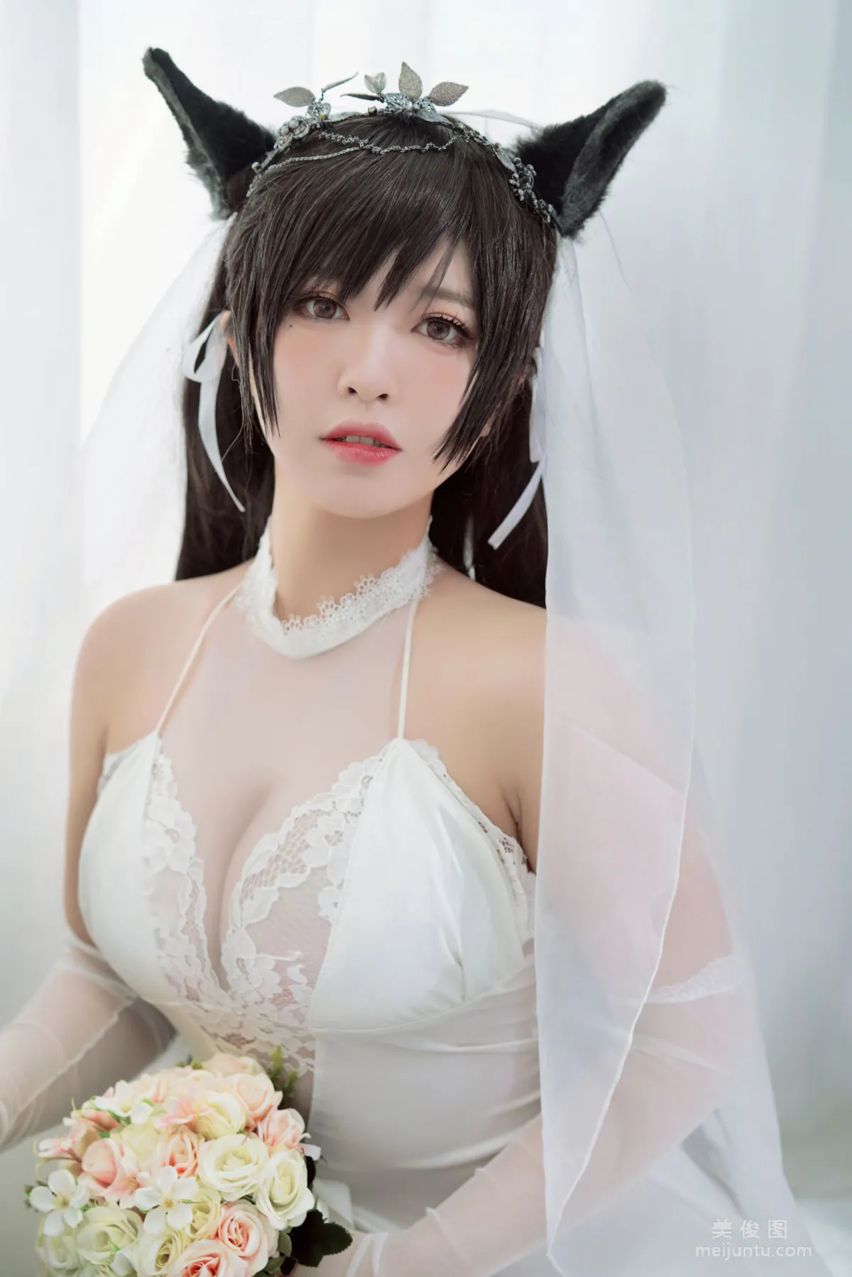 [美女Coser] 半半子 《愛宕花嫁》 寫真集 7