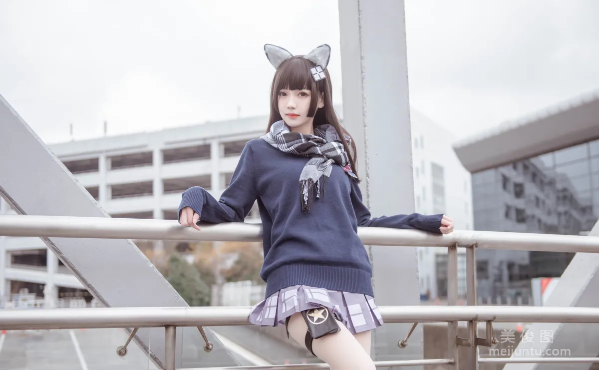 [美女Coser] 你的负卿 《95制服》 写真集15