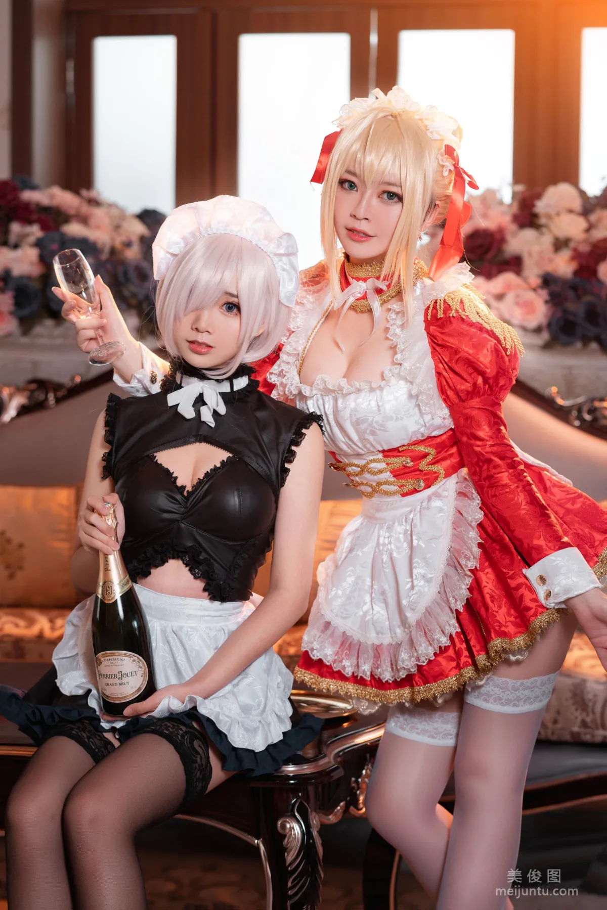半半子&面饼仙儿 《Claudius x Kyrielight Maid》 写真集18