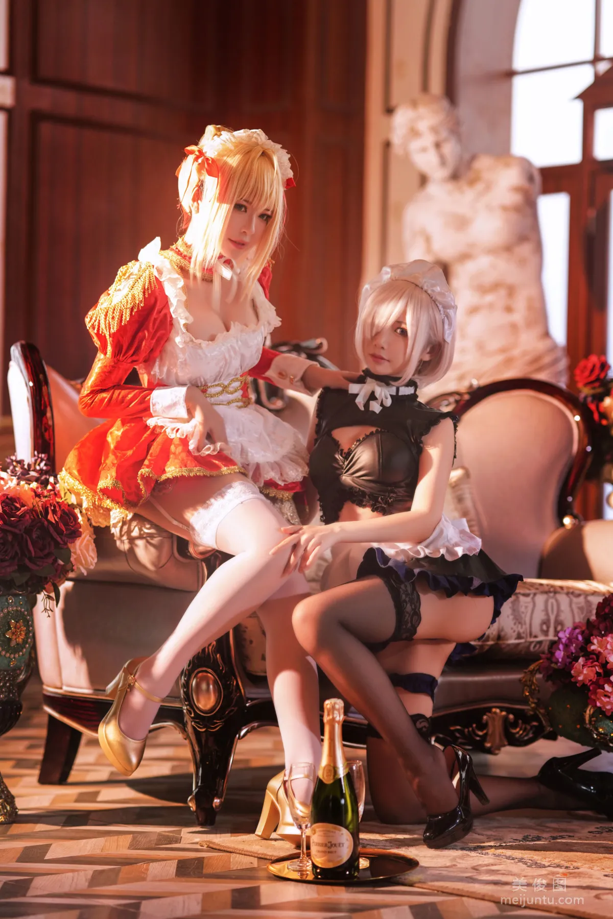 半半子&面饼仙儿 《Claudius x Kyrielight Maid》 写真集11