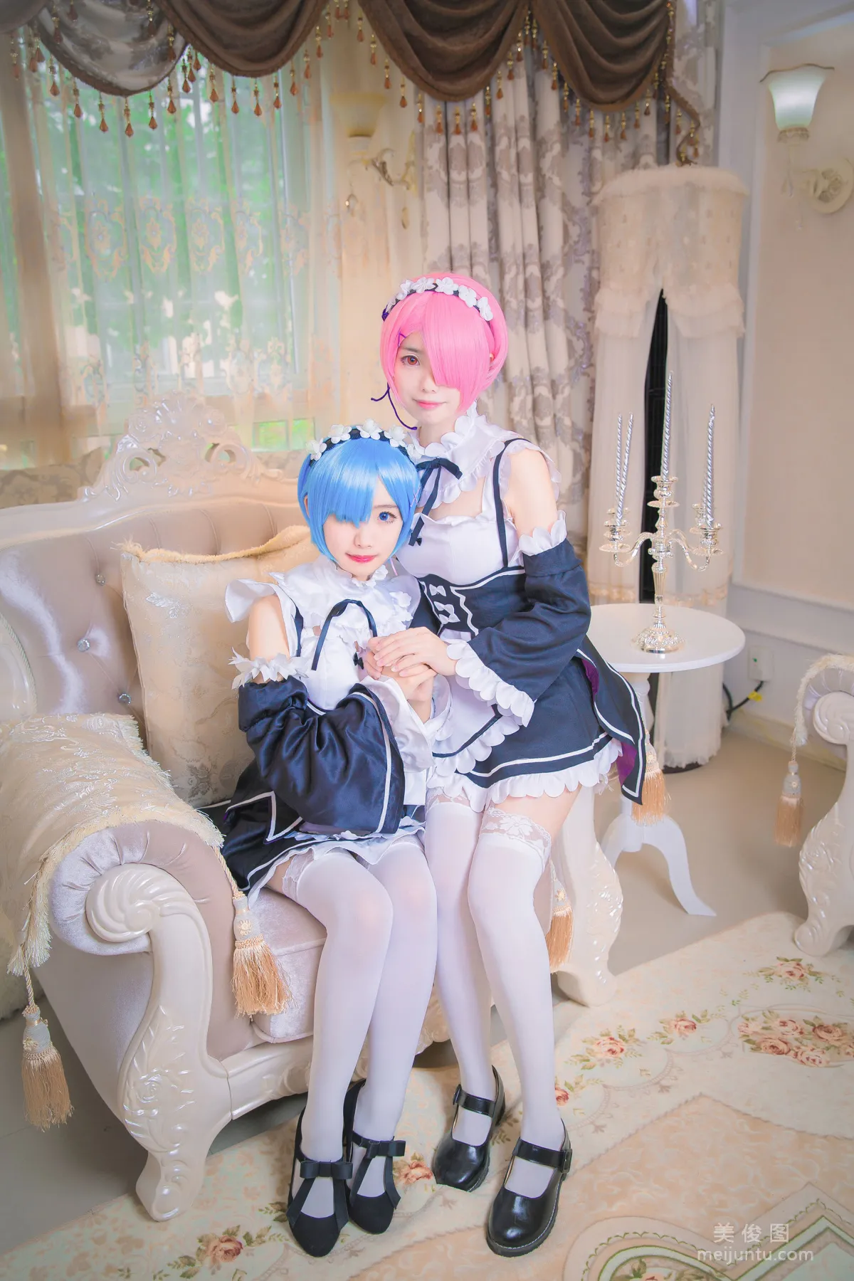 [美女Coser] 小野妹子w 《Ram Rem（拉姆，雷姆）》 寫真集 20