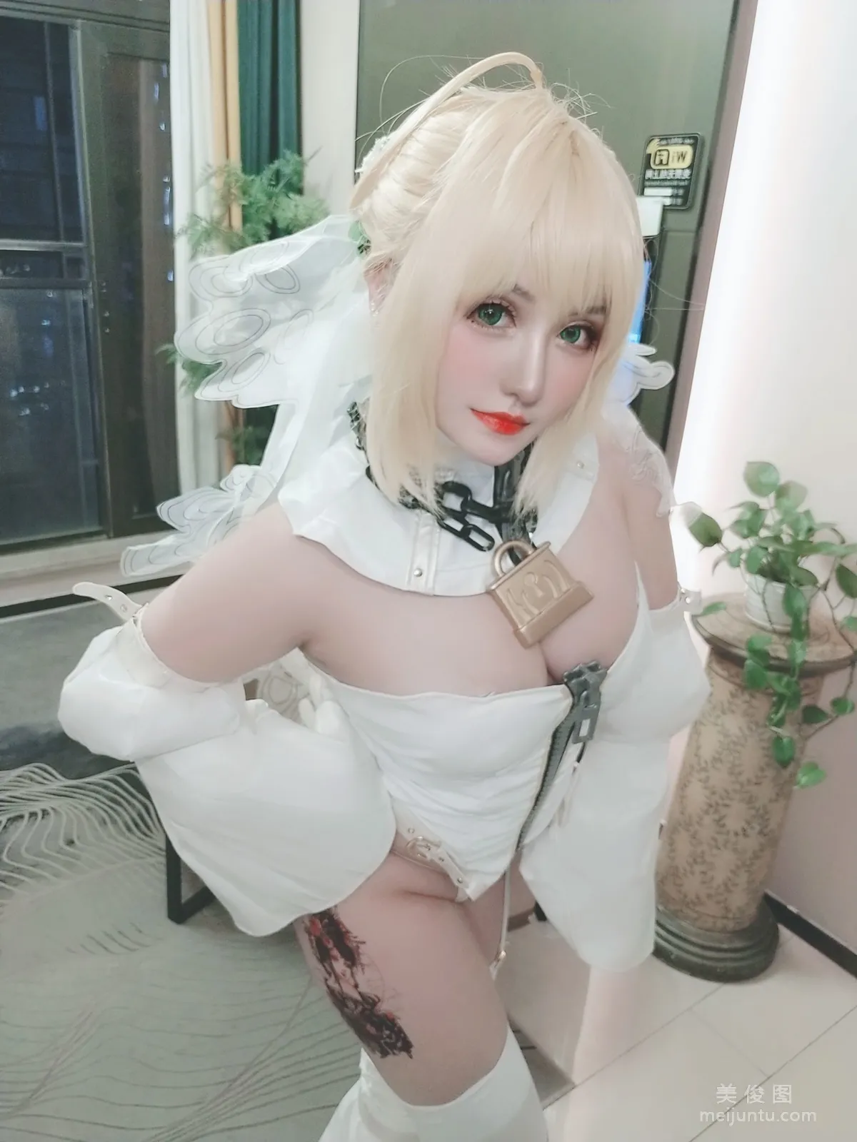 夏鴿鴿不想起床 《尼祿花嫁》 寫真集 19
