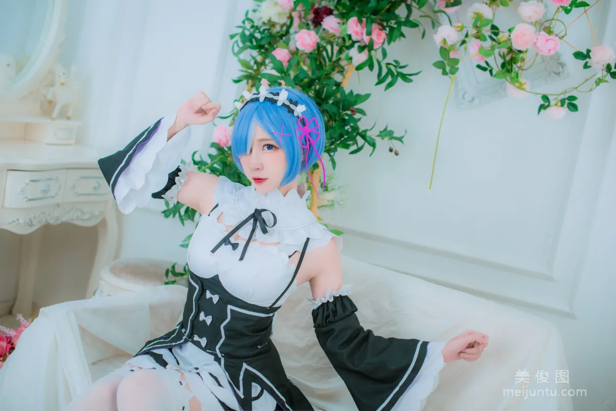 网红Coser二佐Nisa 《蕾姆女仆》 写真集13