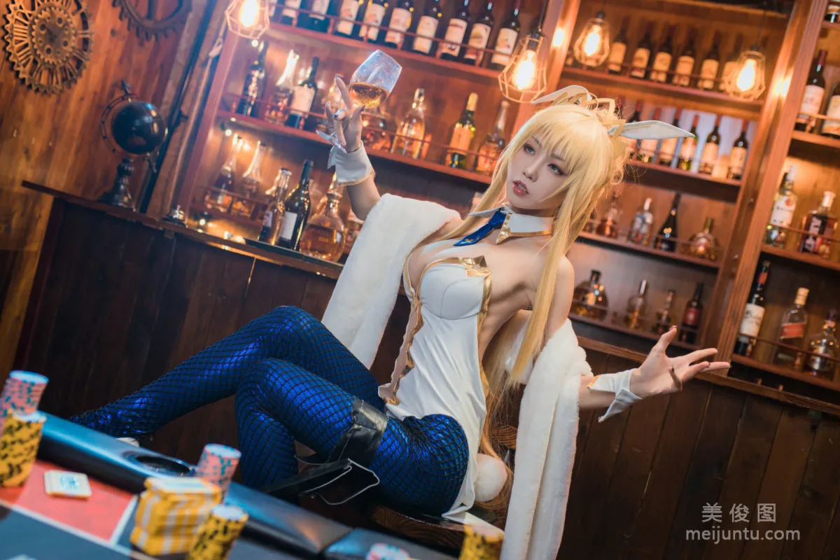 美女Coser水淼aqua 《白槍呆》 寫真集 1
