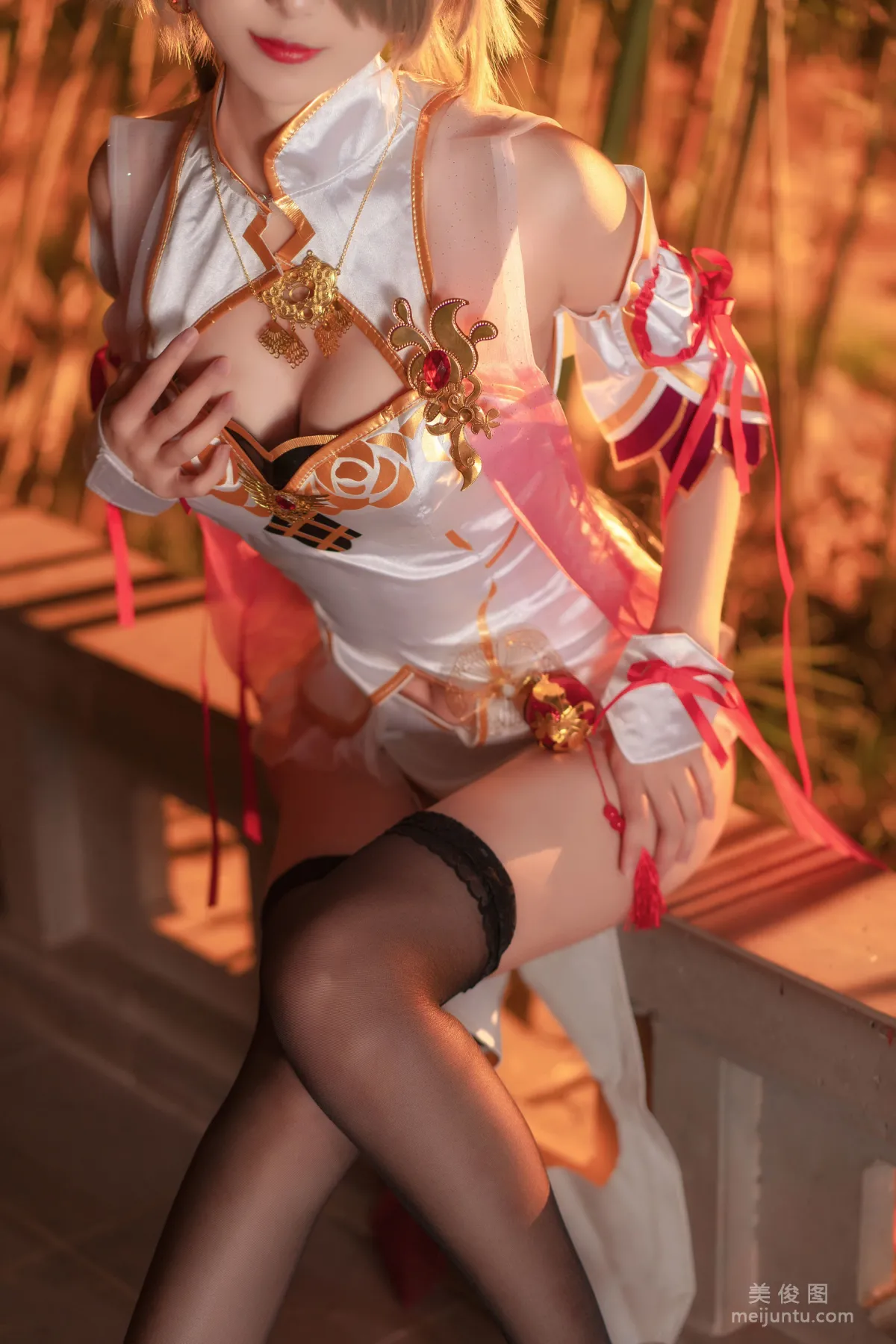 [美女Coser] 彌音音ww 《浣溪沙》 寫真集 14