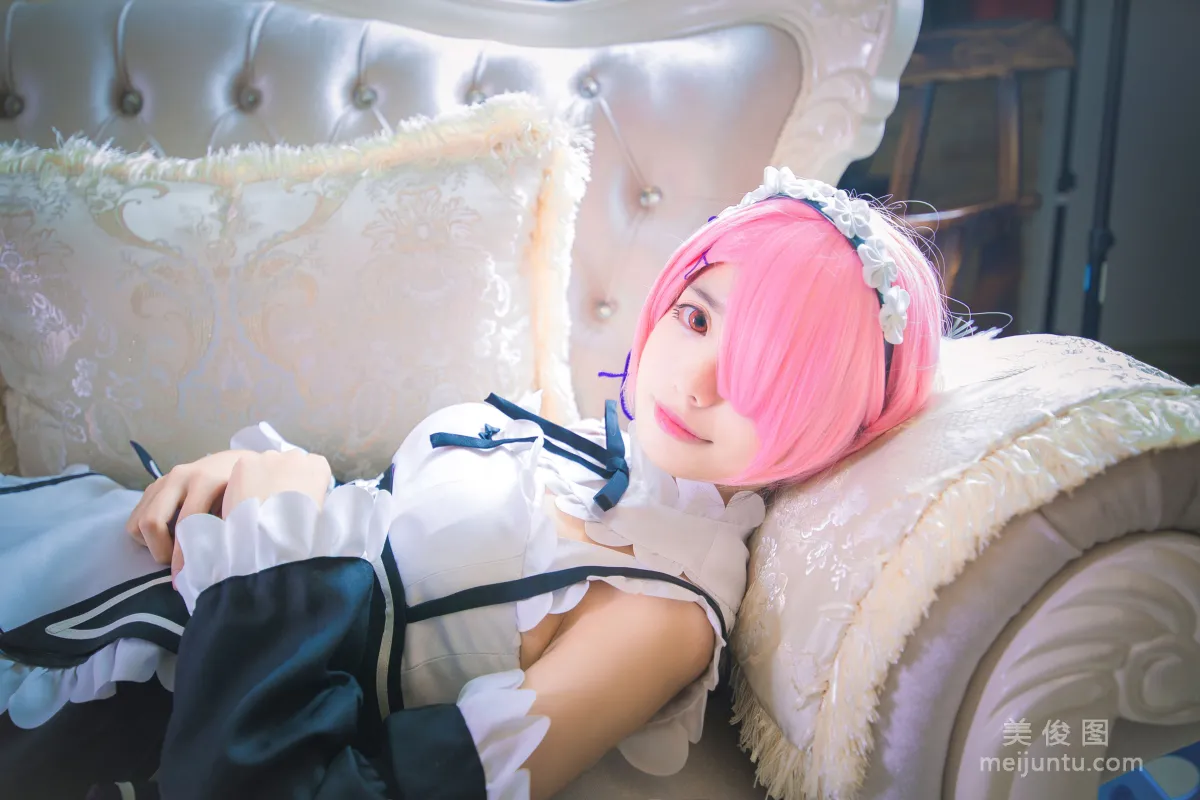 [美女Coser] 小野妹子w 《Ram Rem（拉姆，雷姆）》 寫真集 11