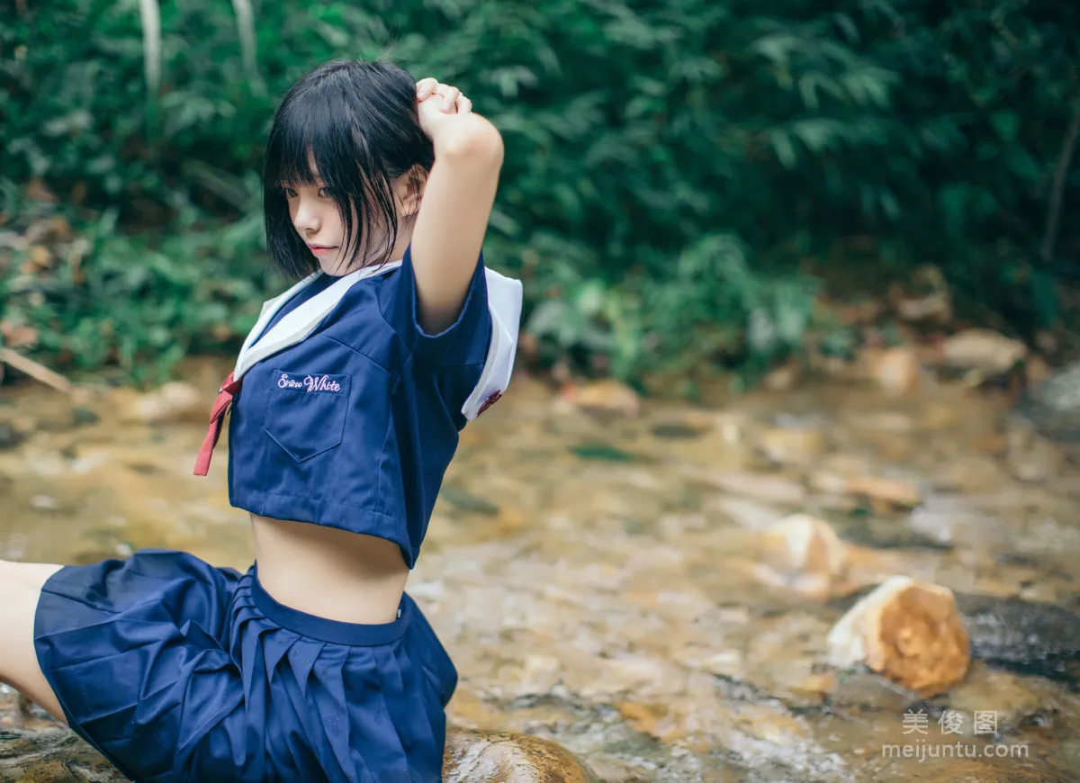 [美女Coser] 小野妹子w 《小溪》 写真集2