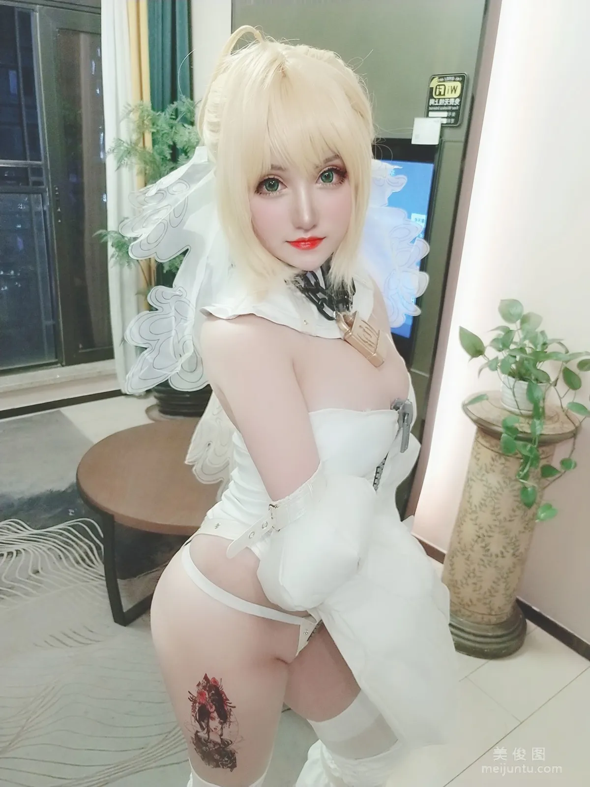 夏鴿鴿不想起床 《尼祿花嫁》 寫真集 2