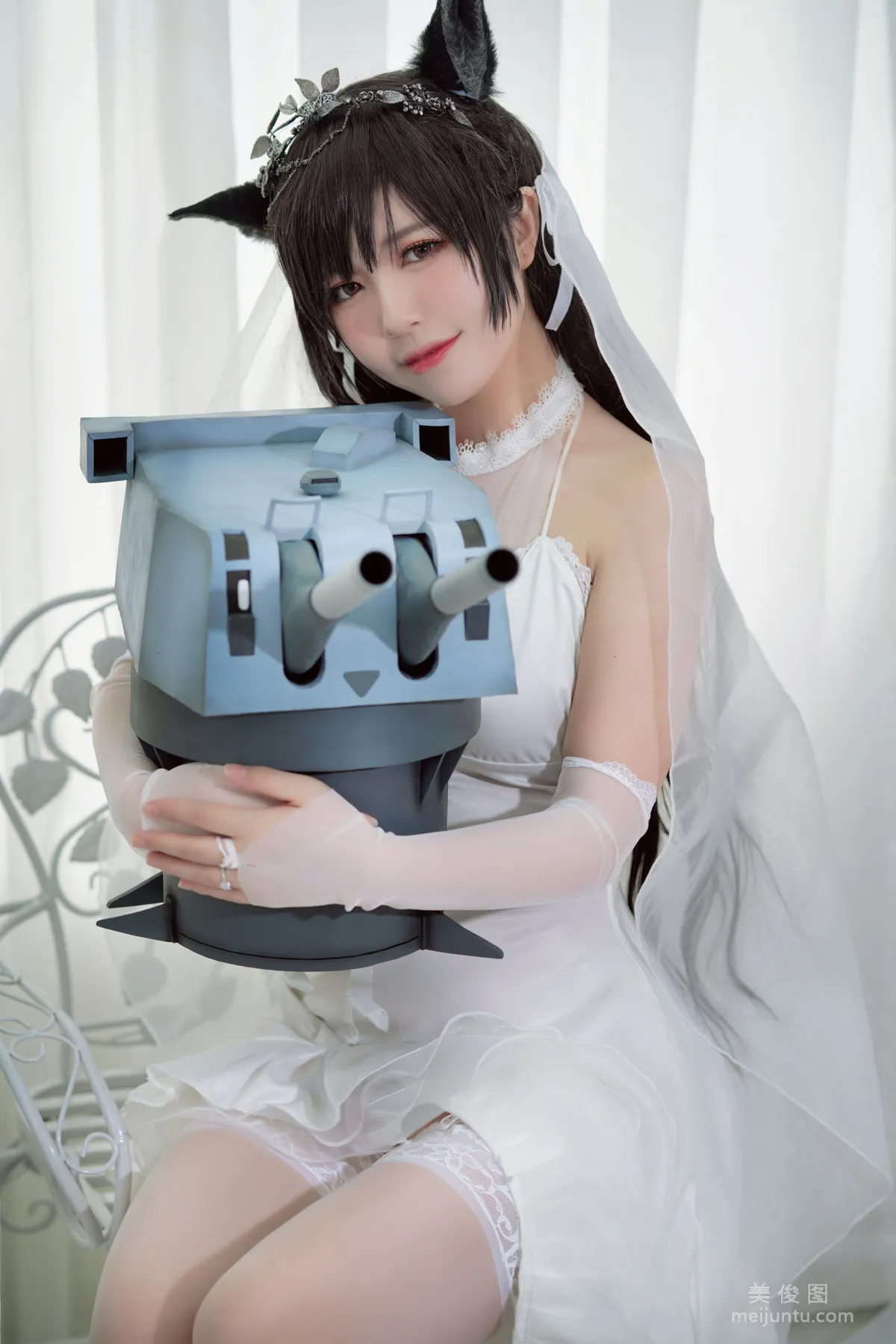 [美女Coser] 半半子 《愛宕花嫁》 寫真集 25