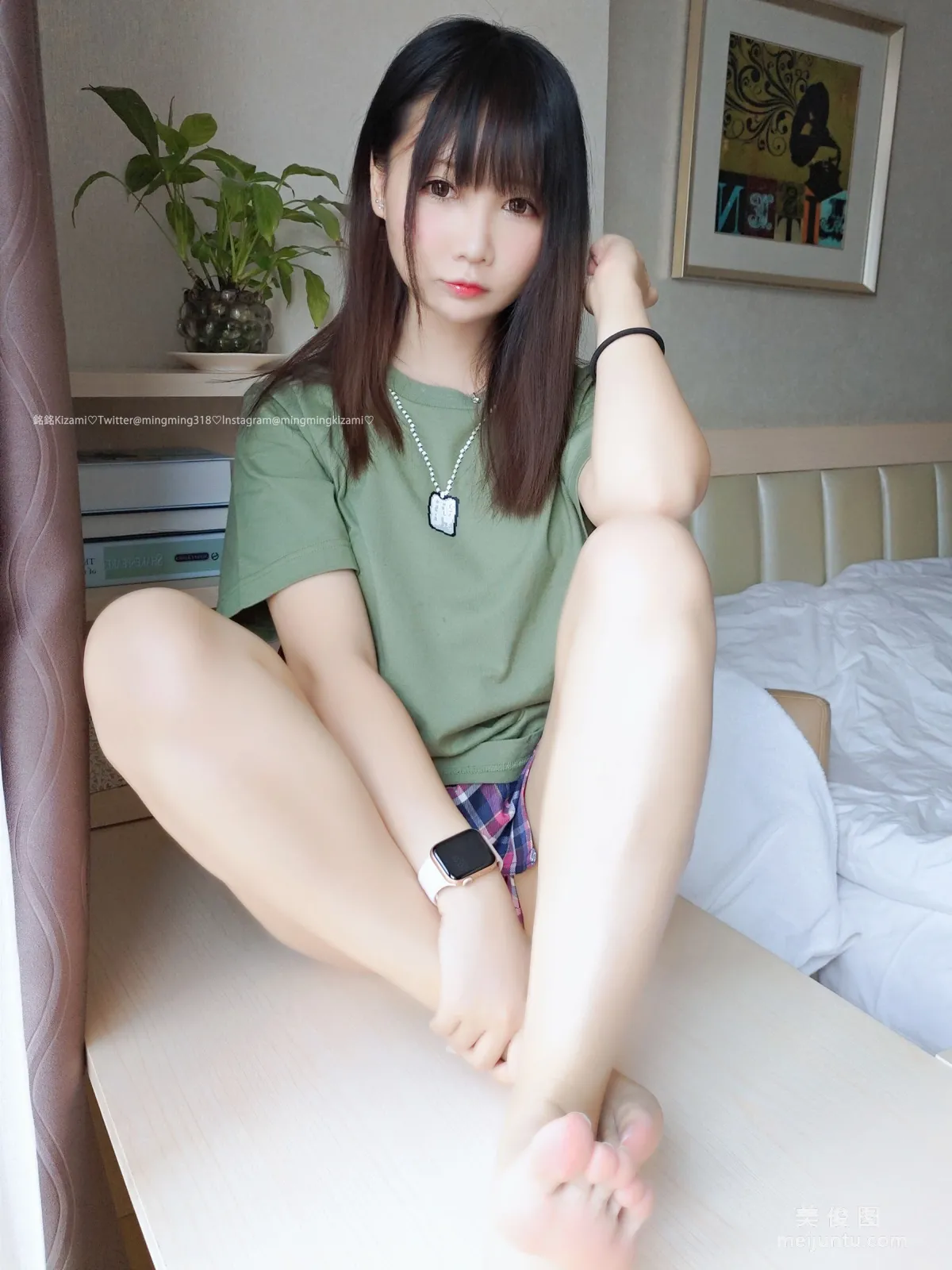 銘銘Kizami 《自撮りVol.018 居家小可爱》 写真集57
