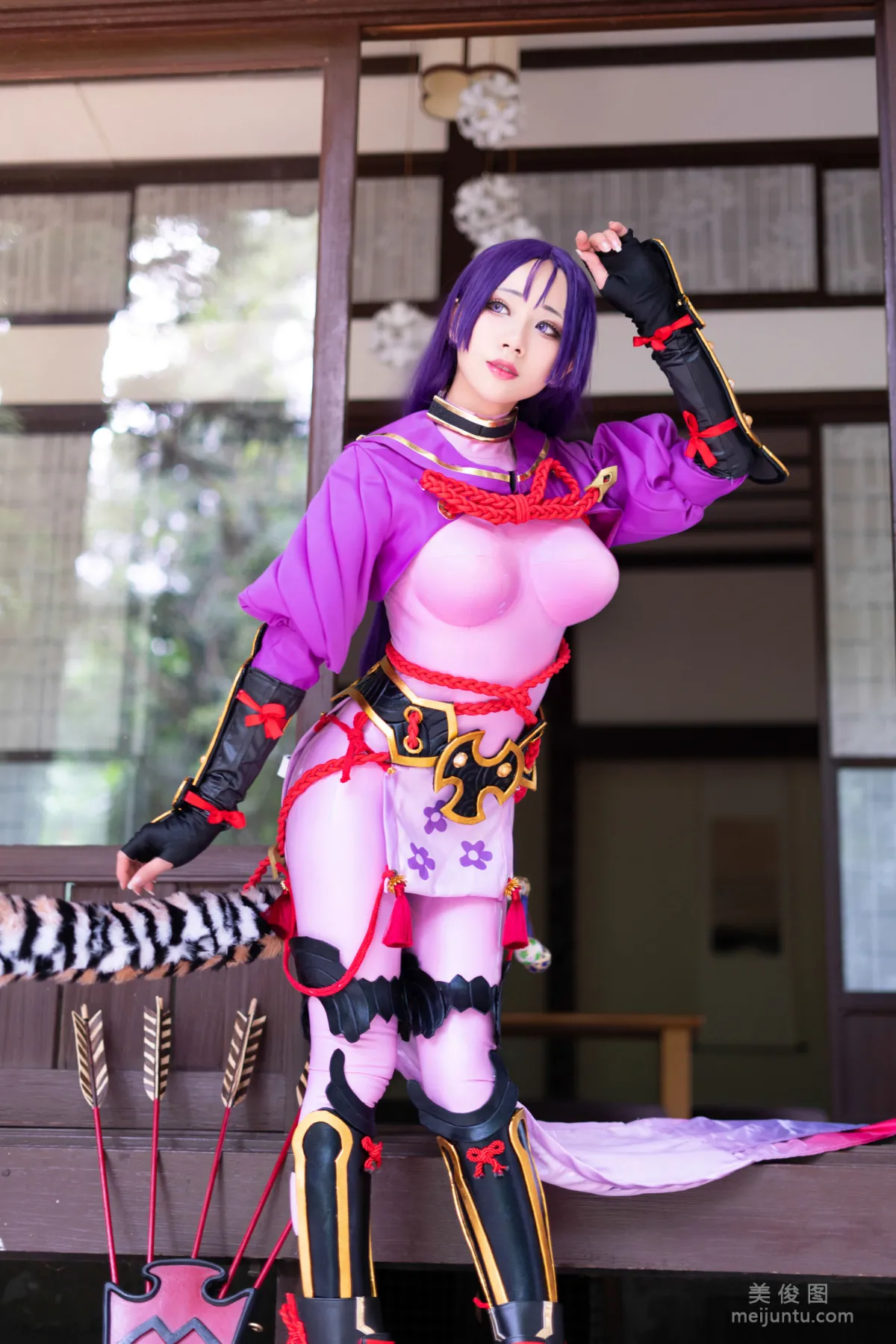 [網紅Coser] 雨波_HaneAme 《源賴光》 寫真集 20