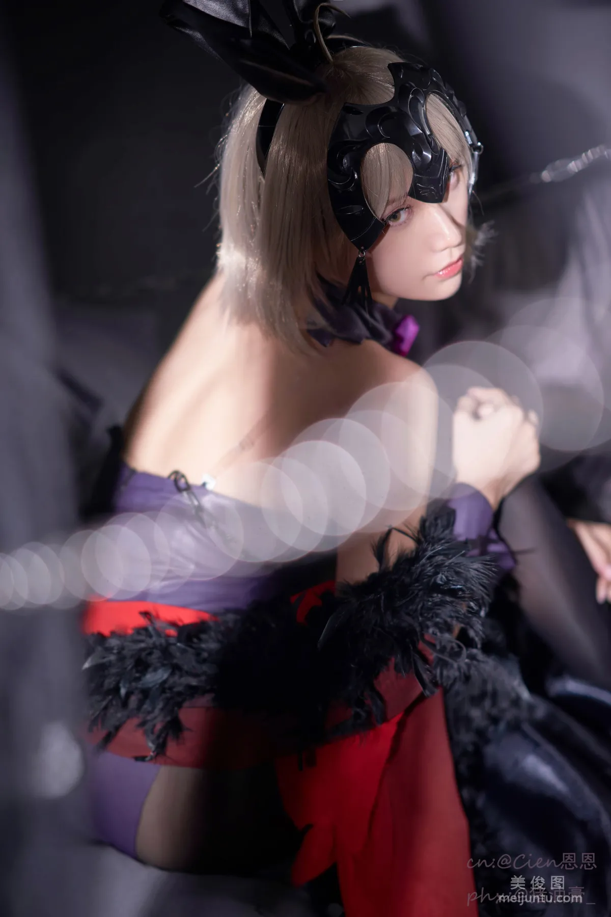微博COS妹子Cien恩恩 《黑貞兔女郎》 寫真集 8