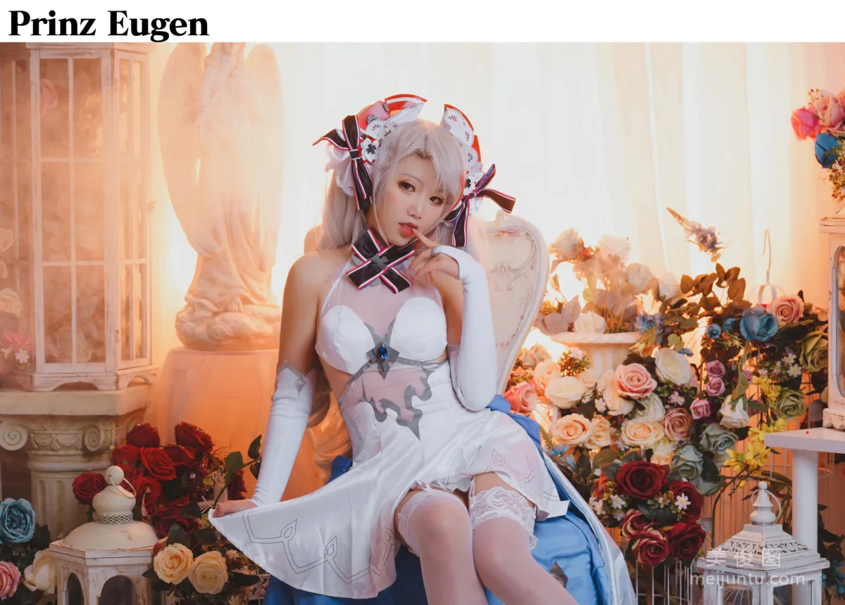 [美女Coser] 面餅仙兒 《歐根花嫁》 寫真集 4