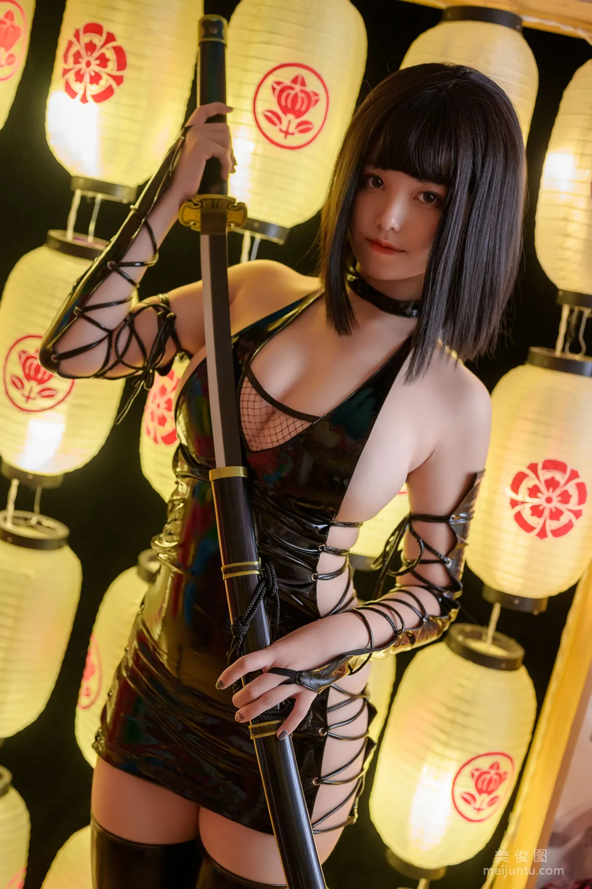 [美女Coser] 蜜汁貓裘 《忍者》 寫真集 26