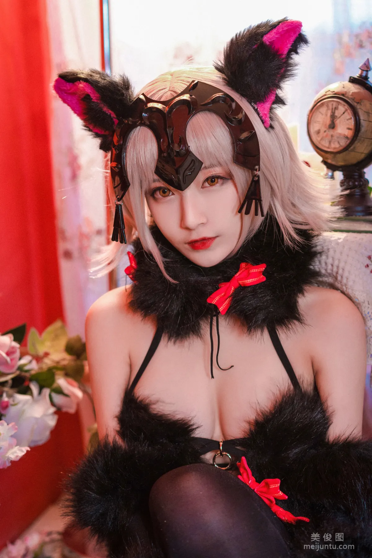 [美女Coser] 铁板烧鬼舞w 《花魁2》 写真集6