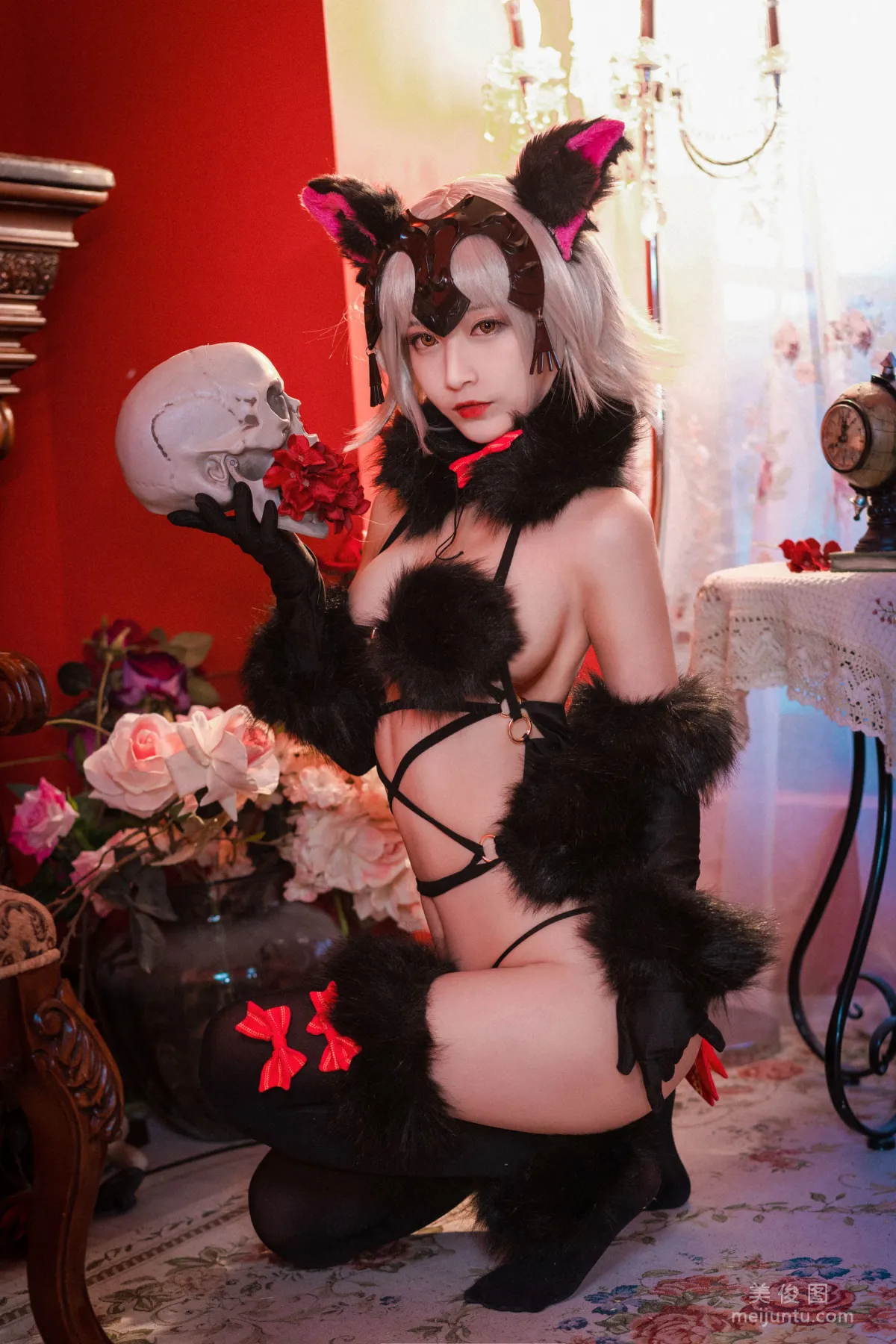 [美女Coser] 铁板烧鬼舞w 《花魁2》 写真集4