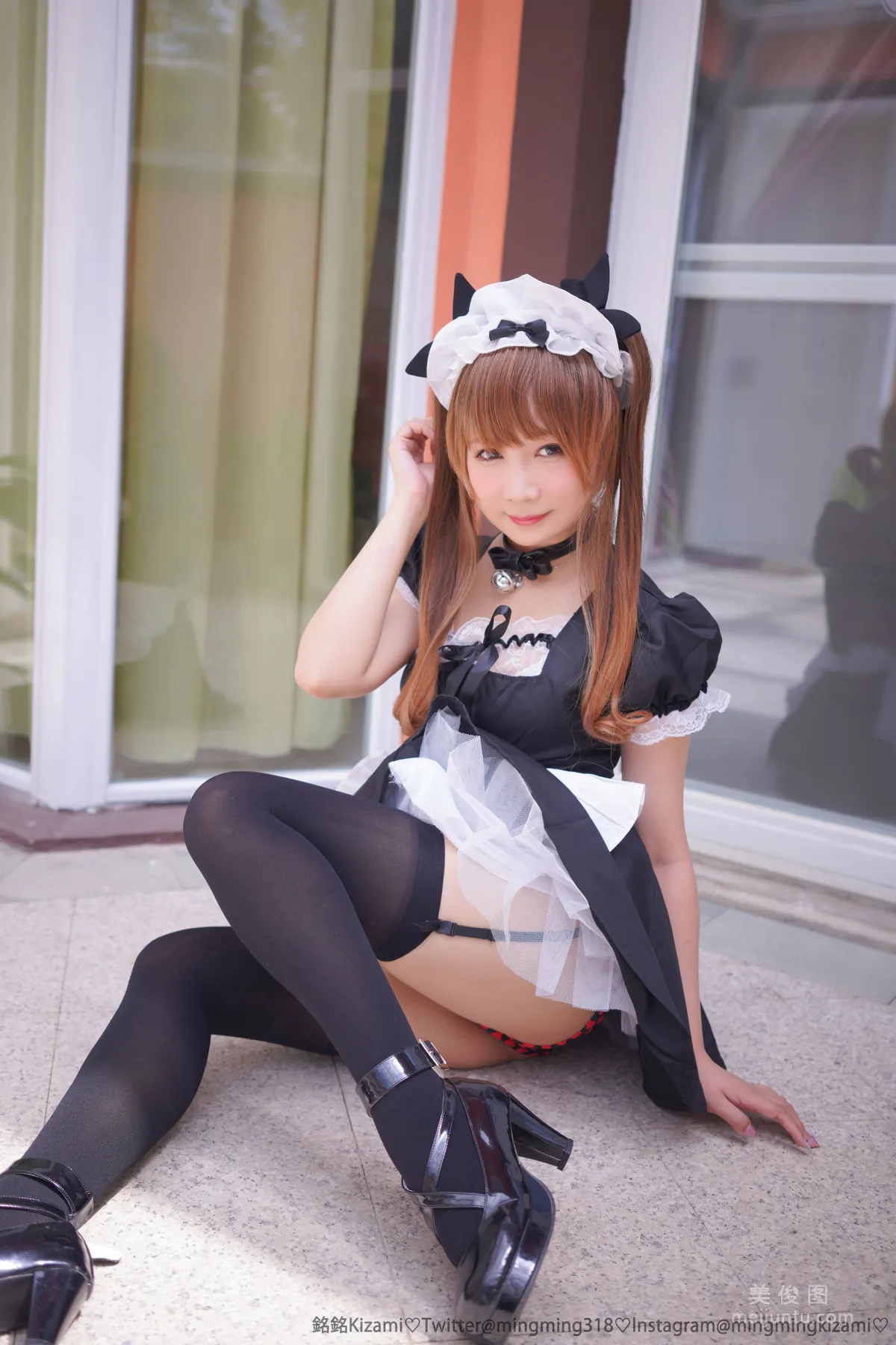 [网红Coser] 銘銘Kizami 《自撮りVol.11 兔女郎&女仆》 写真集114